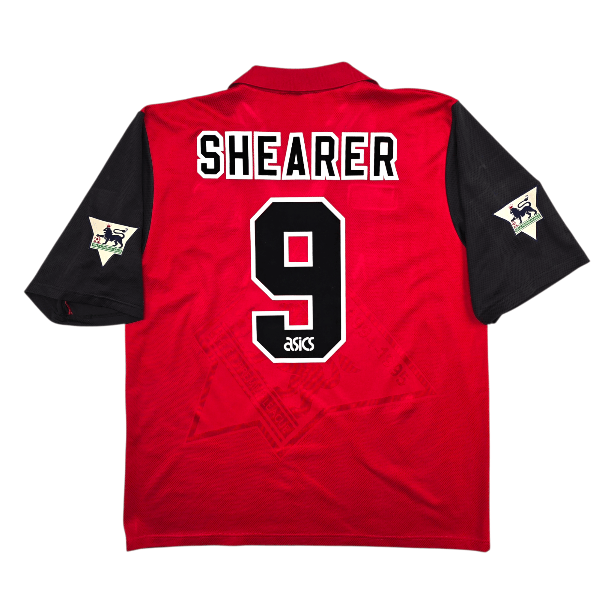 1995/96 Blackburn Rovers Away Football Shirt (XL) Asics #9 Shearer