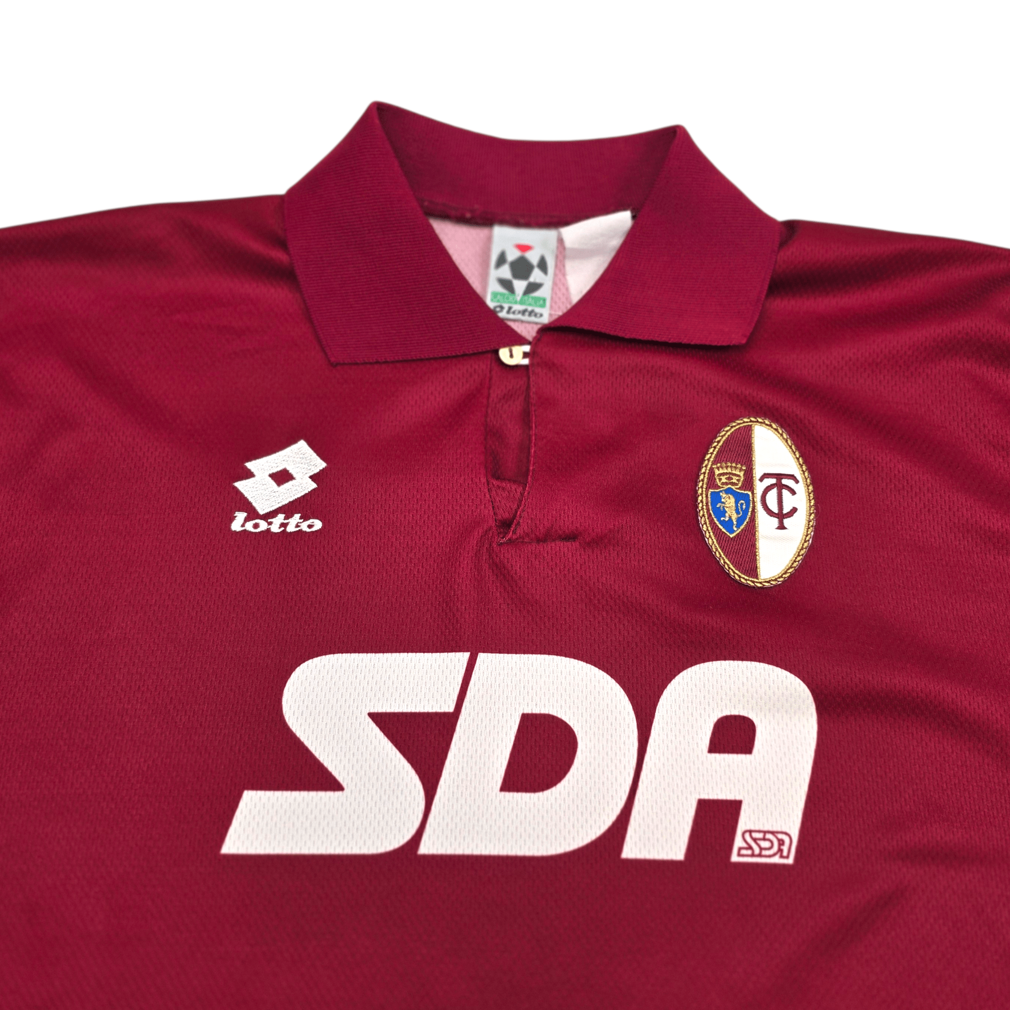 1995/96 Torino Home Football Shirt (L) Lotto