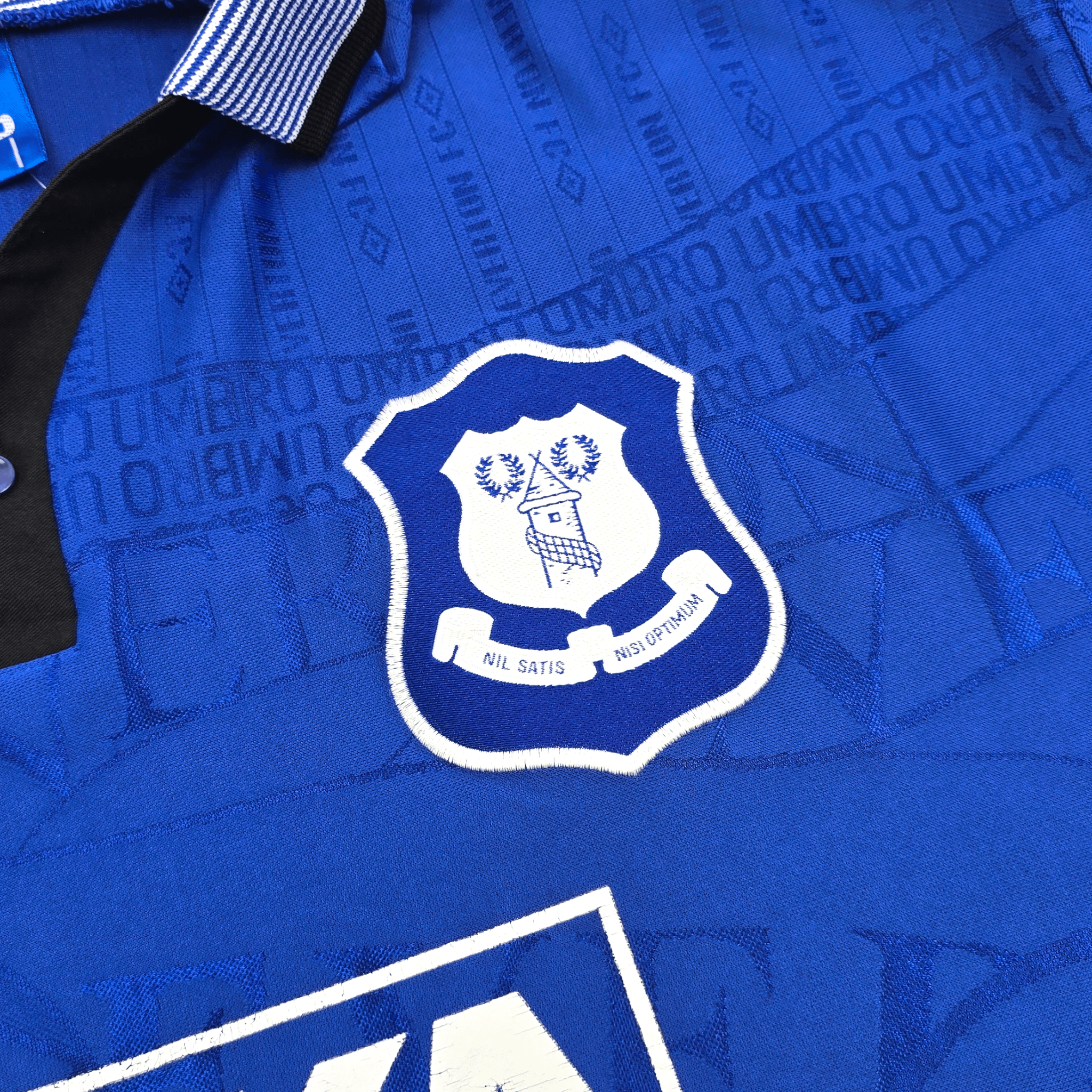 1995/97 Everton Home Football Shirt (M) Umbro - Original Vintage
