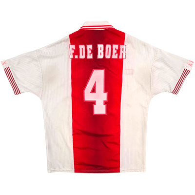 1997/98 Ajax Home Football Shirt Umbro Frank de Boer