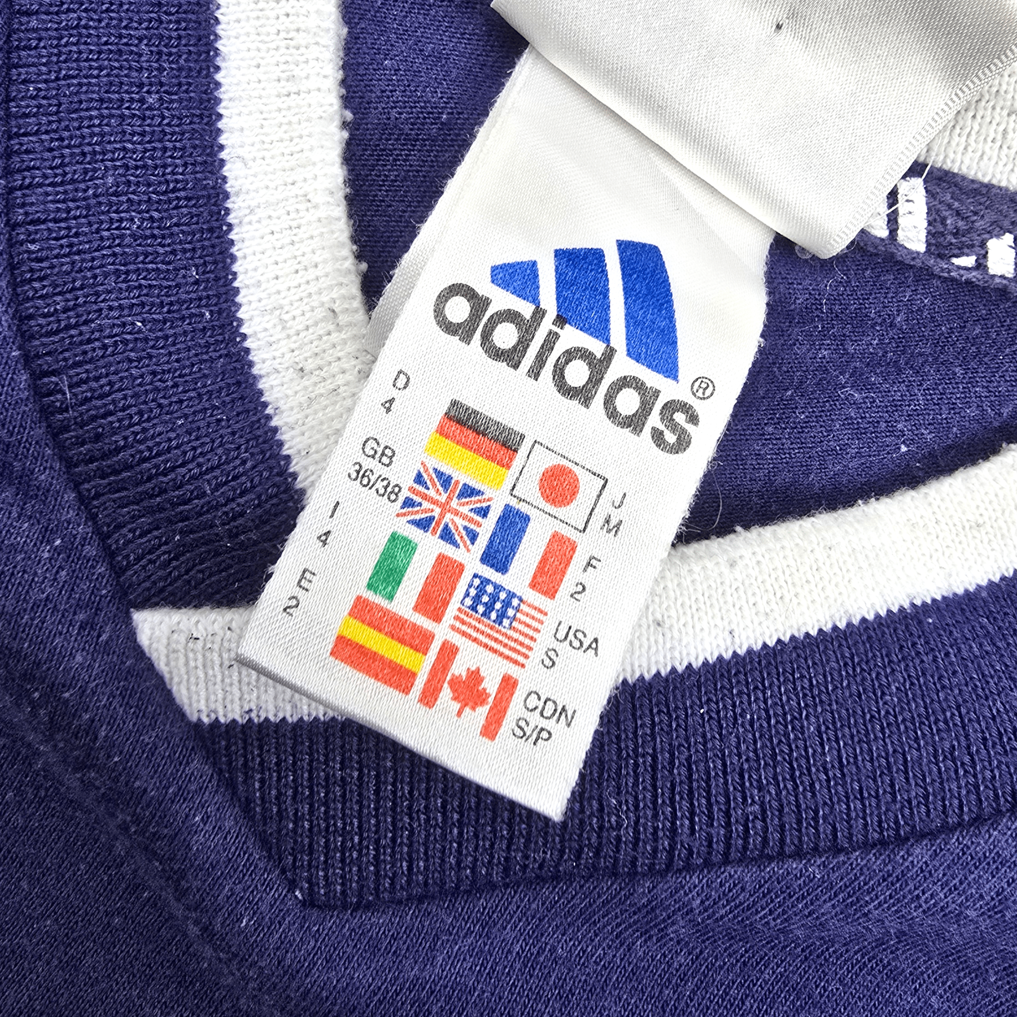 1999/00 Real Madrid Training Shirt (Medium) Adidas - Champions League Winners