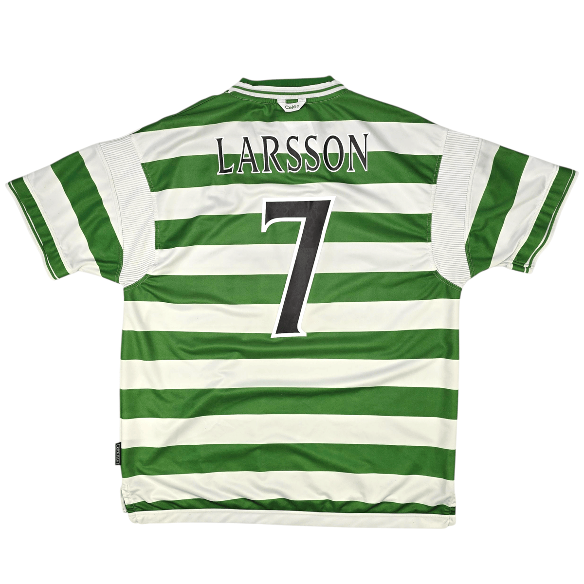 1999/01 Celtic Home Football Shirt (2XL) Umbro #7 Larsson