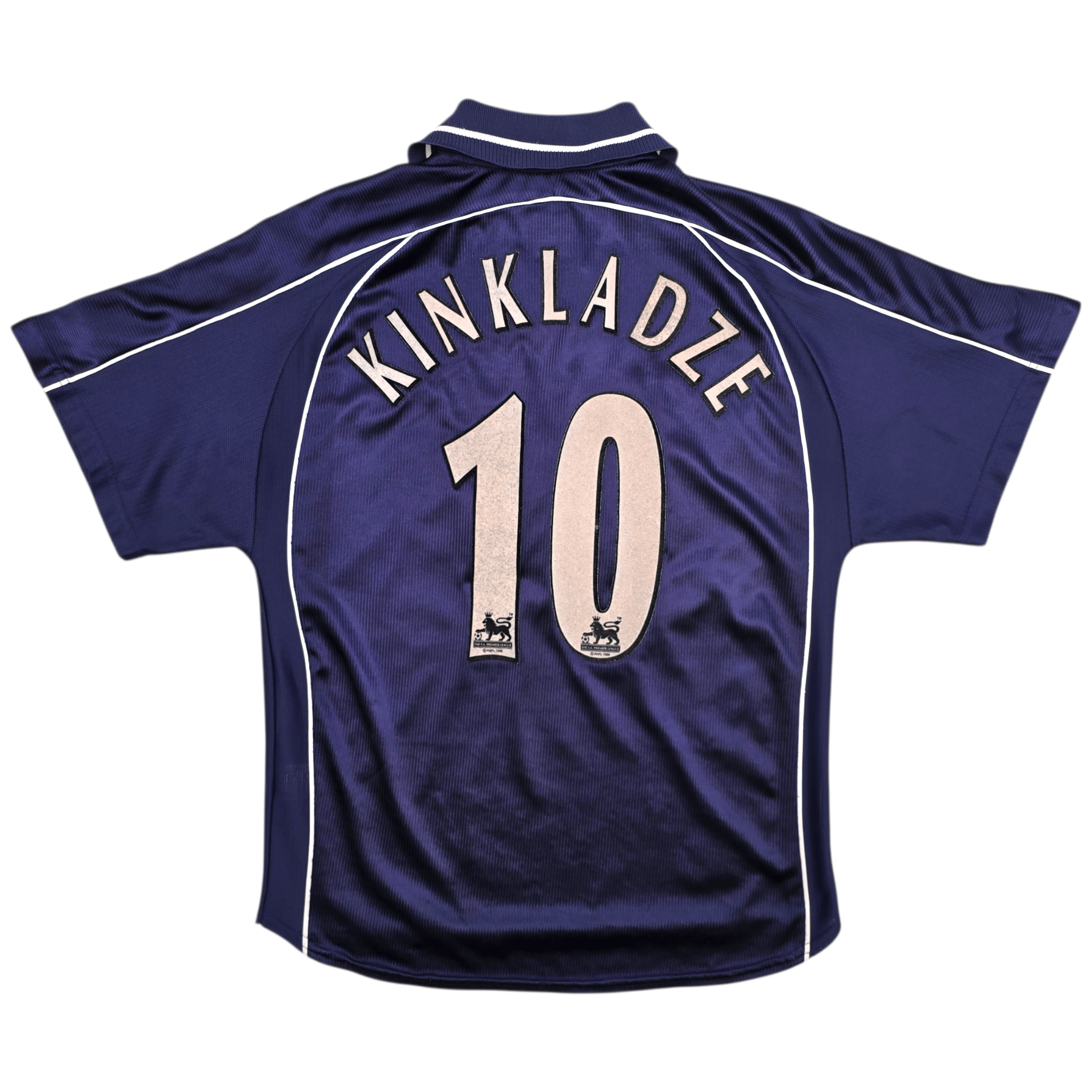 1999/01 Derby County Away Shirt (S) Puma #10 Kinkladze