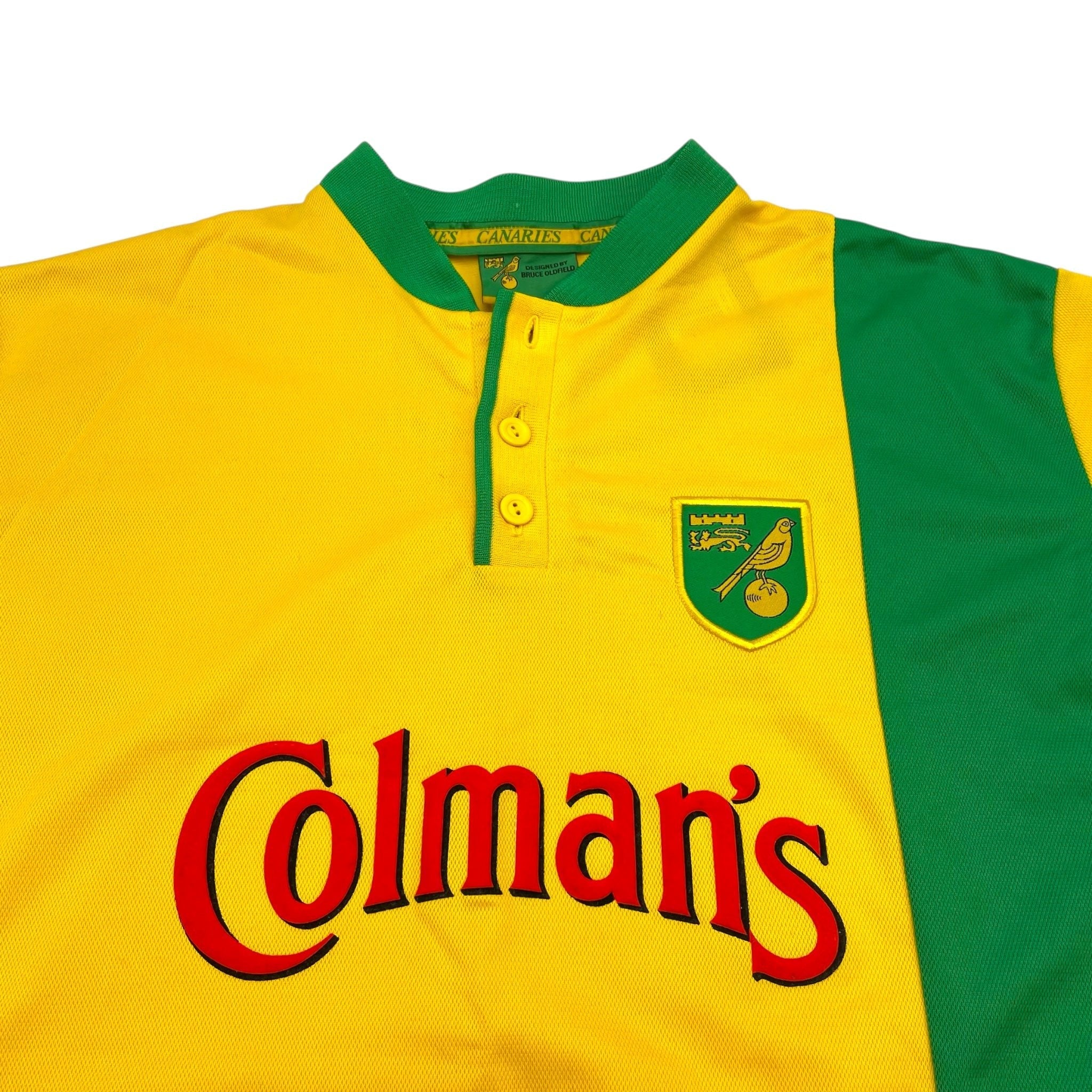 1999/01 Norwich City Home Football Shirt (XL) Alexandra