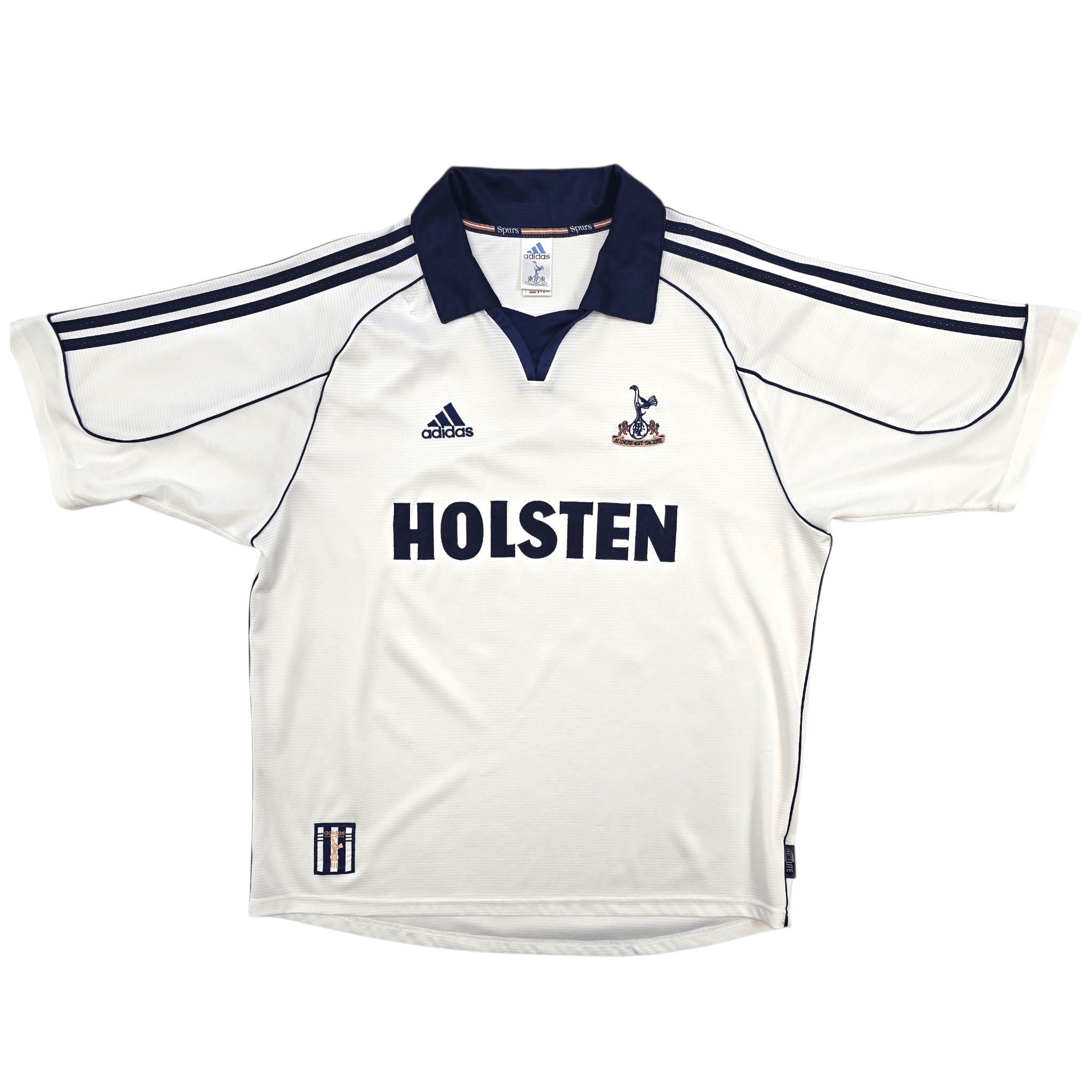 1999/01 Tottenham Hotspur Home Football Shirt (L) Adidas