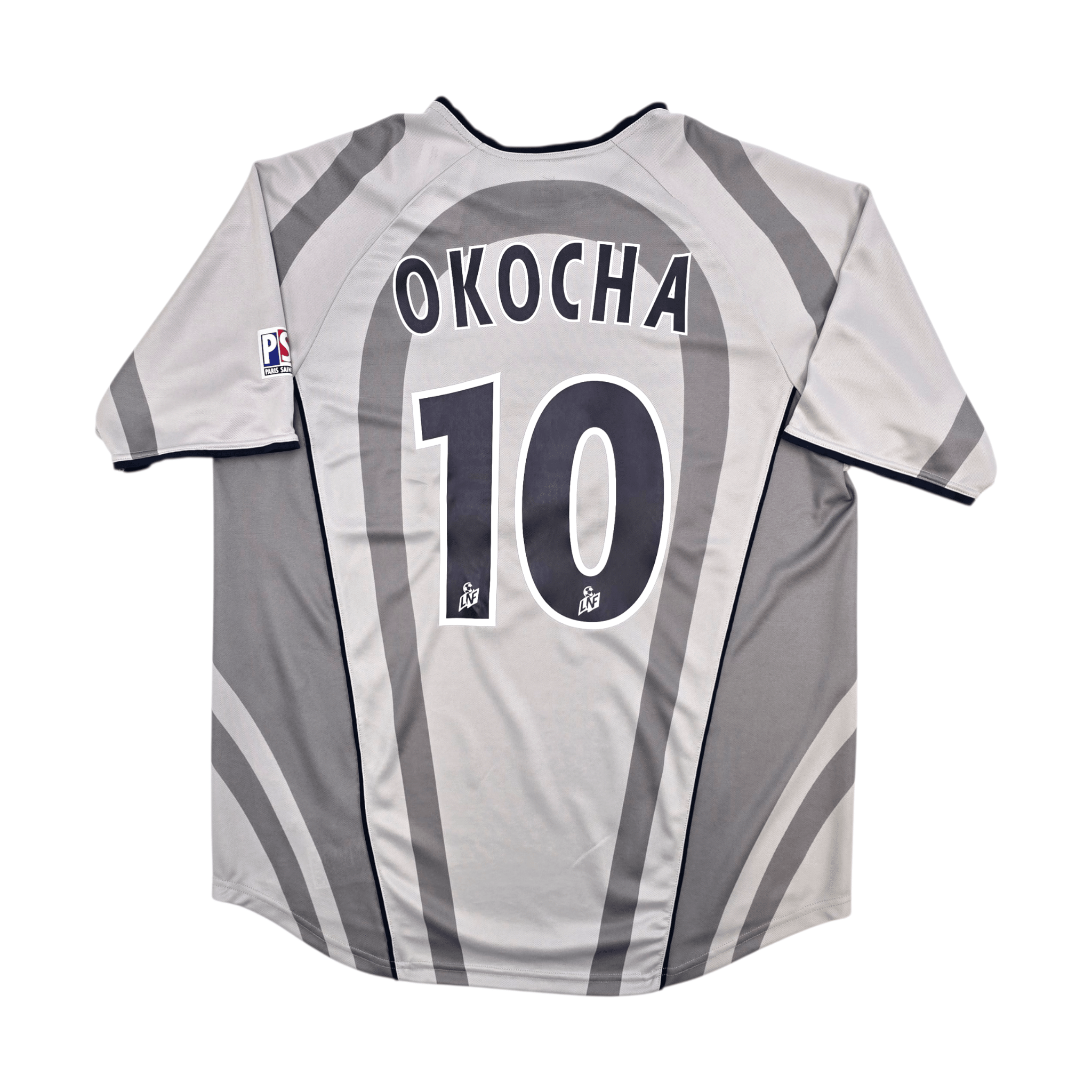 2001/02 PSG Away Shirt (L) Nike #10 Okocha - Original Print