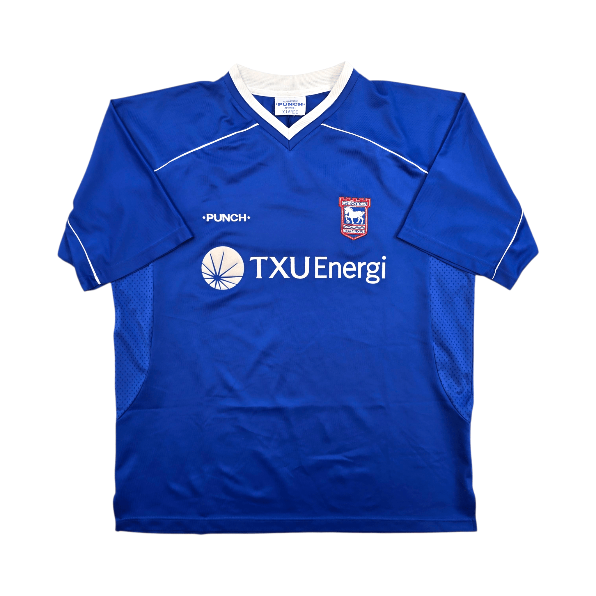 2001/03 Ipswich Town Home Football Shirt (XL) Punch