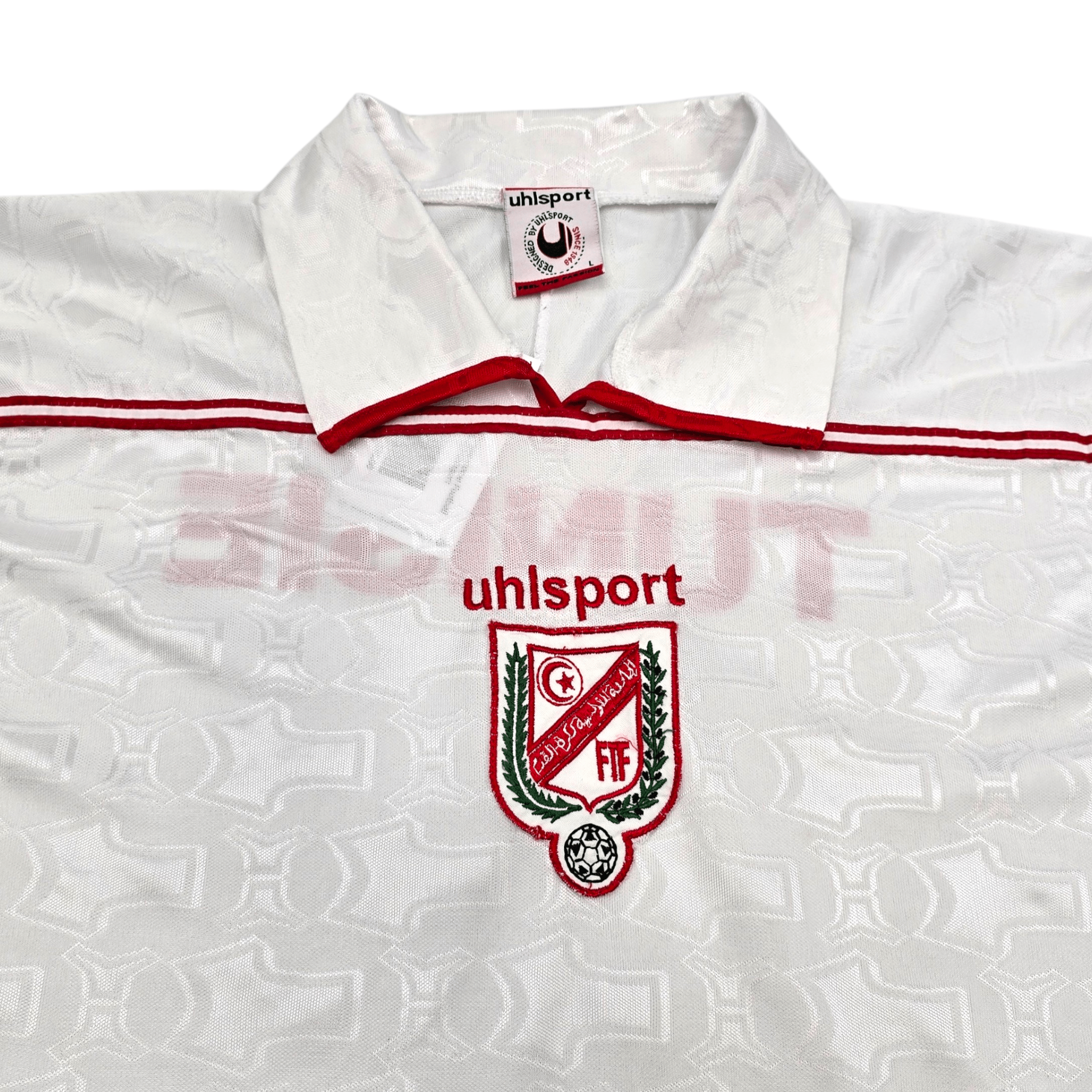 Original Tunisia 2001/03 Home Football Shirt (L) Uhlsport