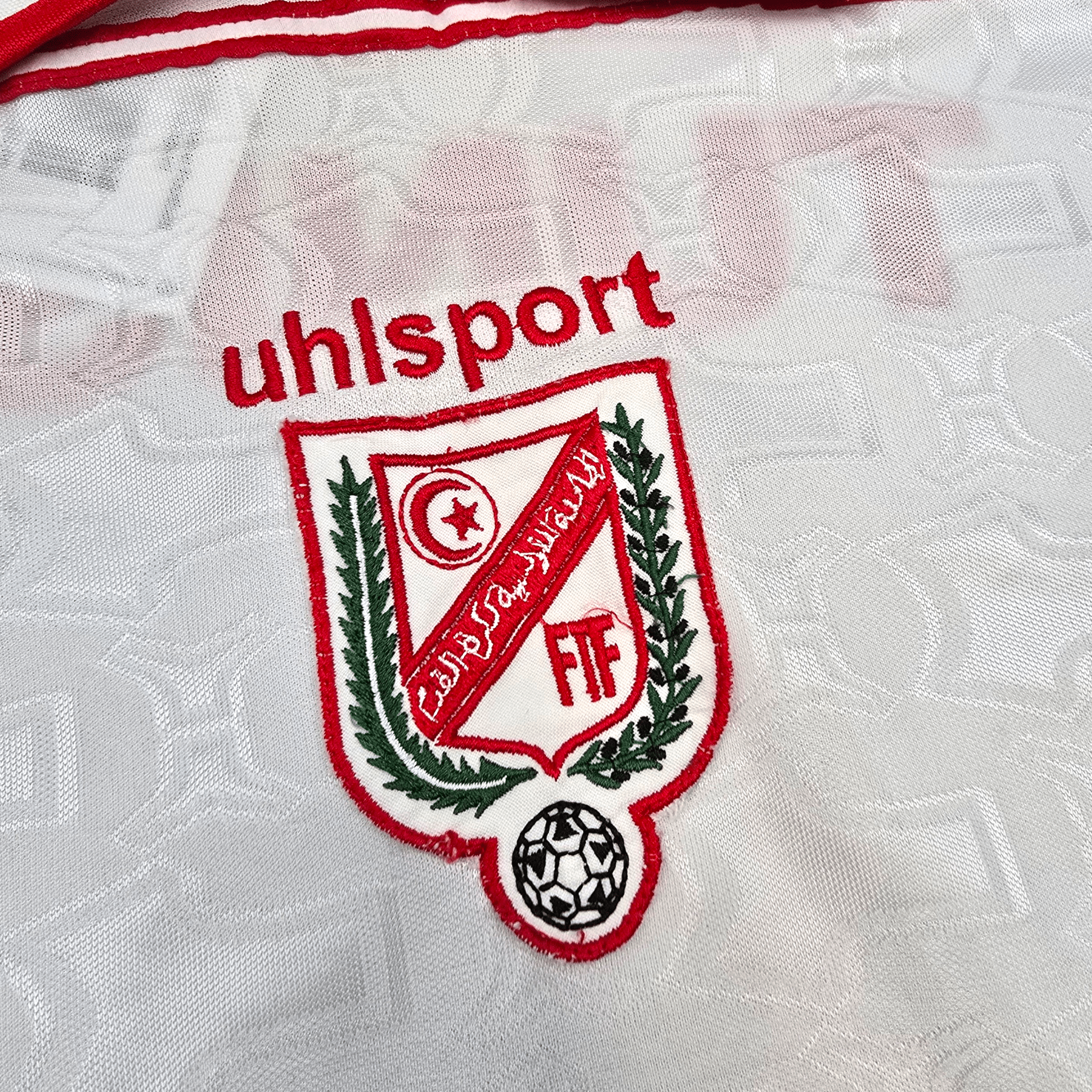 Original Tunisia 2001/03 Home Football Shirt (L) Uhlsport