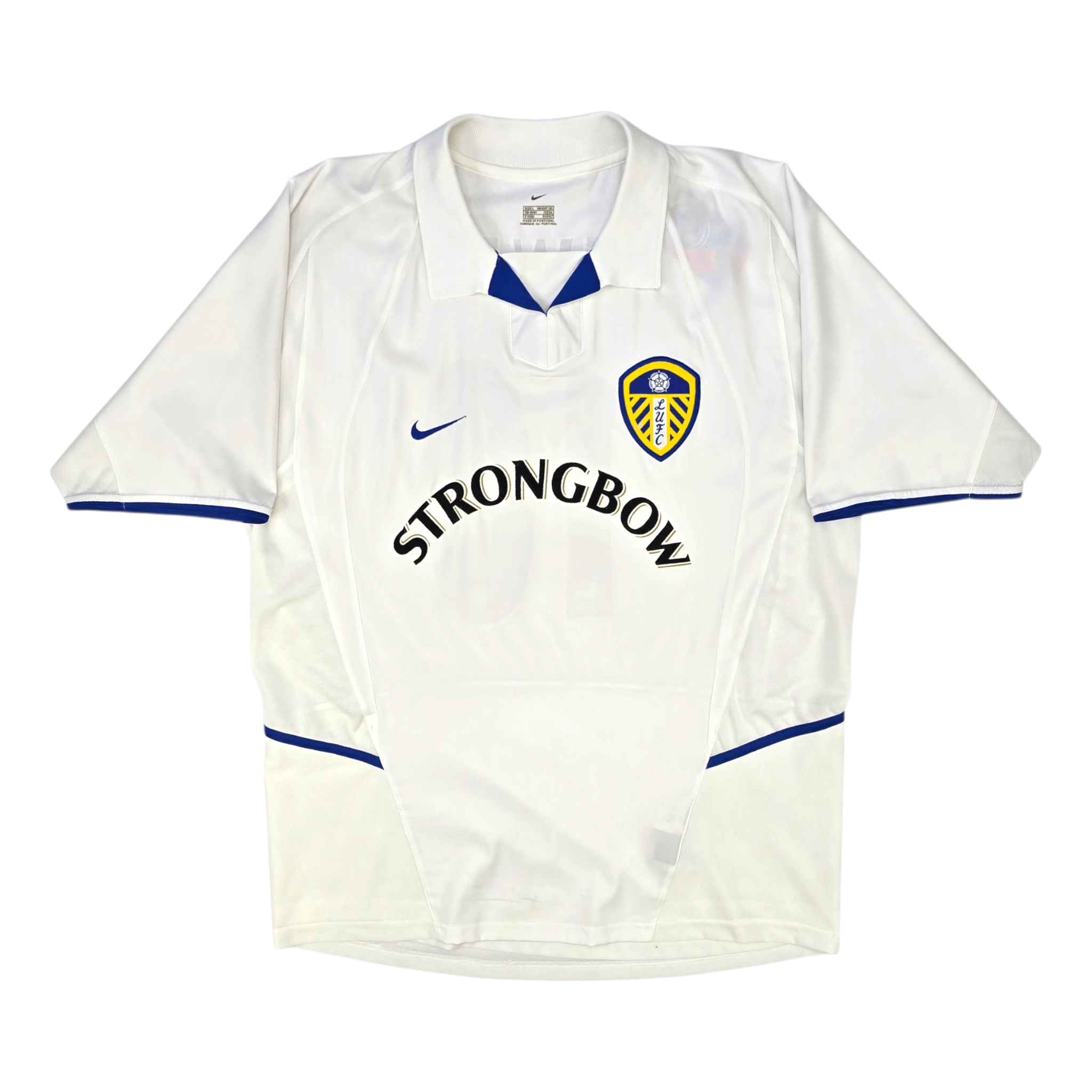 2002/03 Leeds United Home Football Shirt (L) Nike #10 Kewell