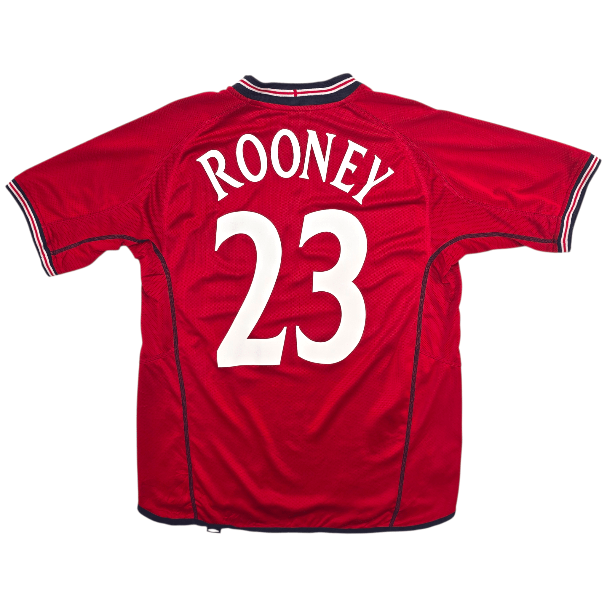 2002/04 England Away Football Shirt (L) Umbro #23 Rooney