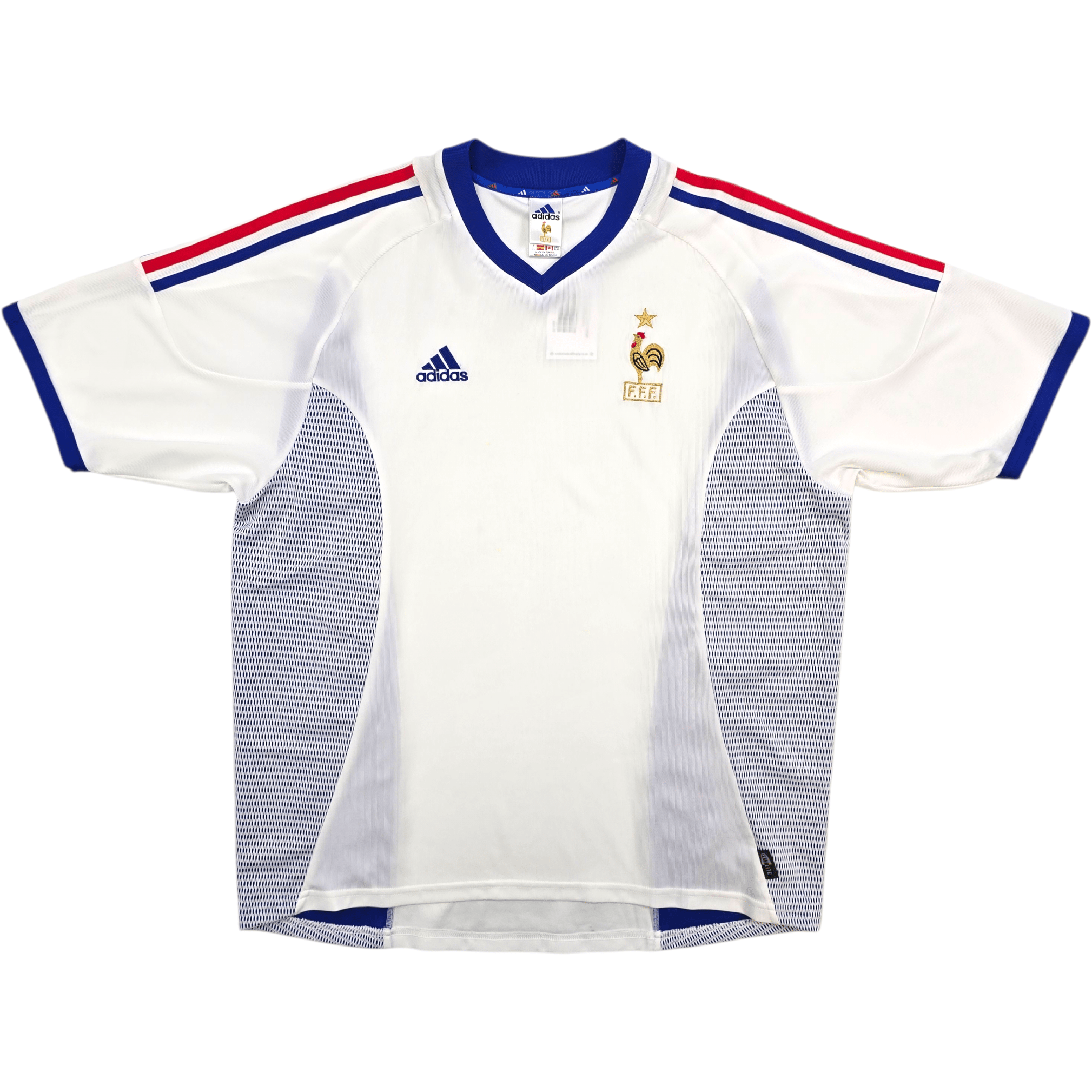 2002/04 France Away Football Shirt (XL) Adidas - Les Bleus Vintage