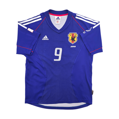 2002/04 Japan Home Football Shirt Adidas Nishizawa
