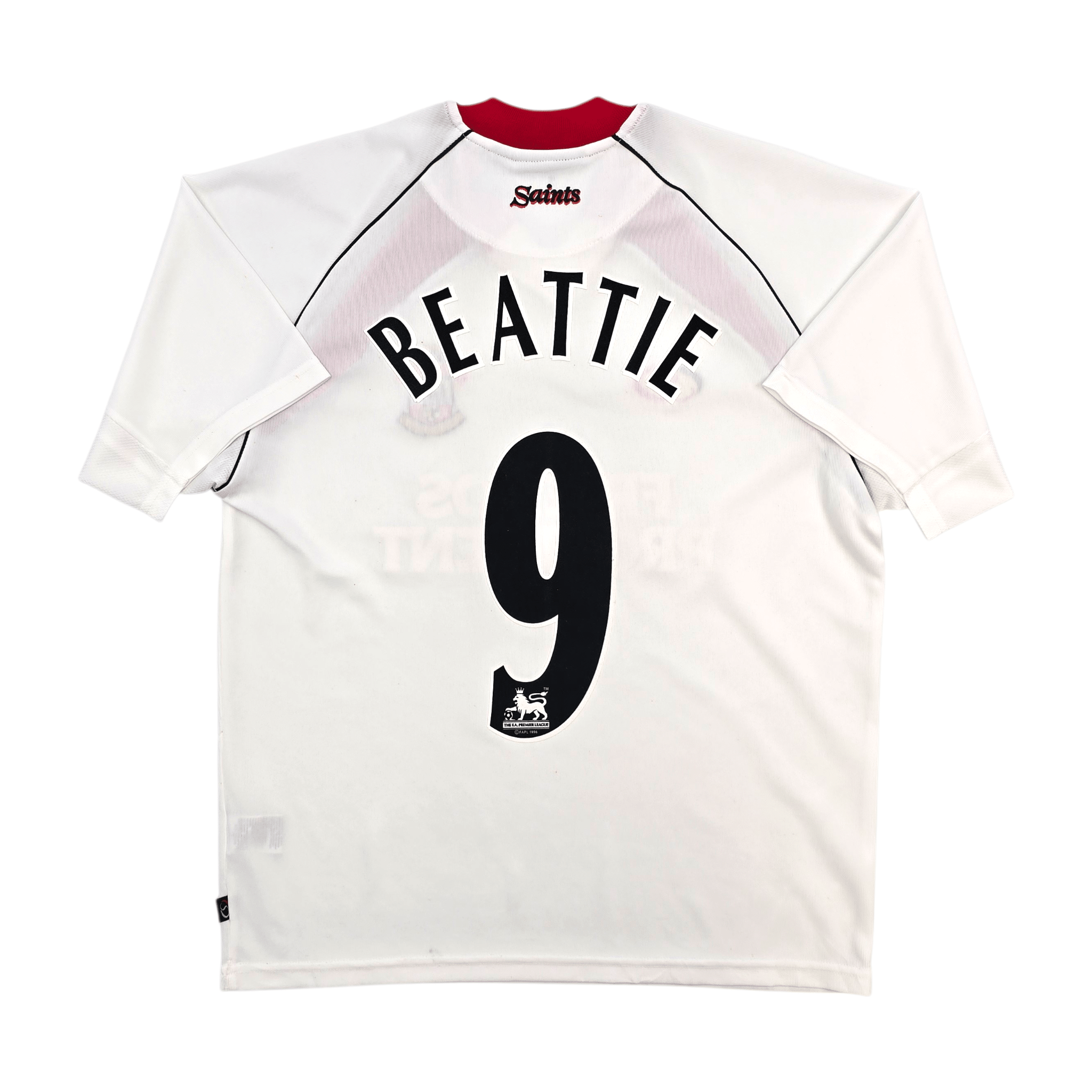 2002-04 Southampton Away Football Shirt (M) #9 Beattie - Saints