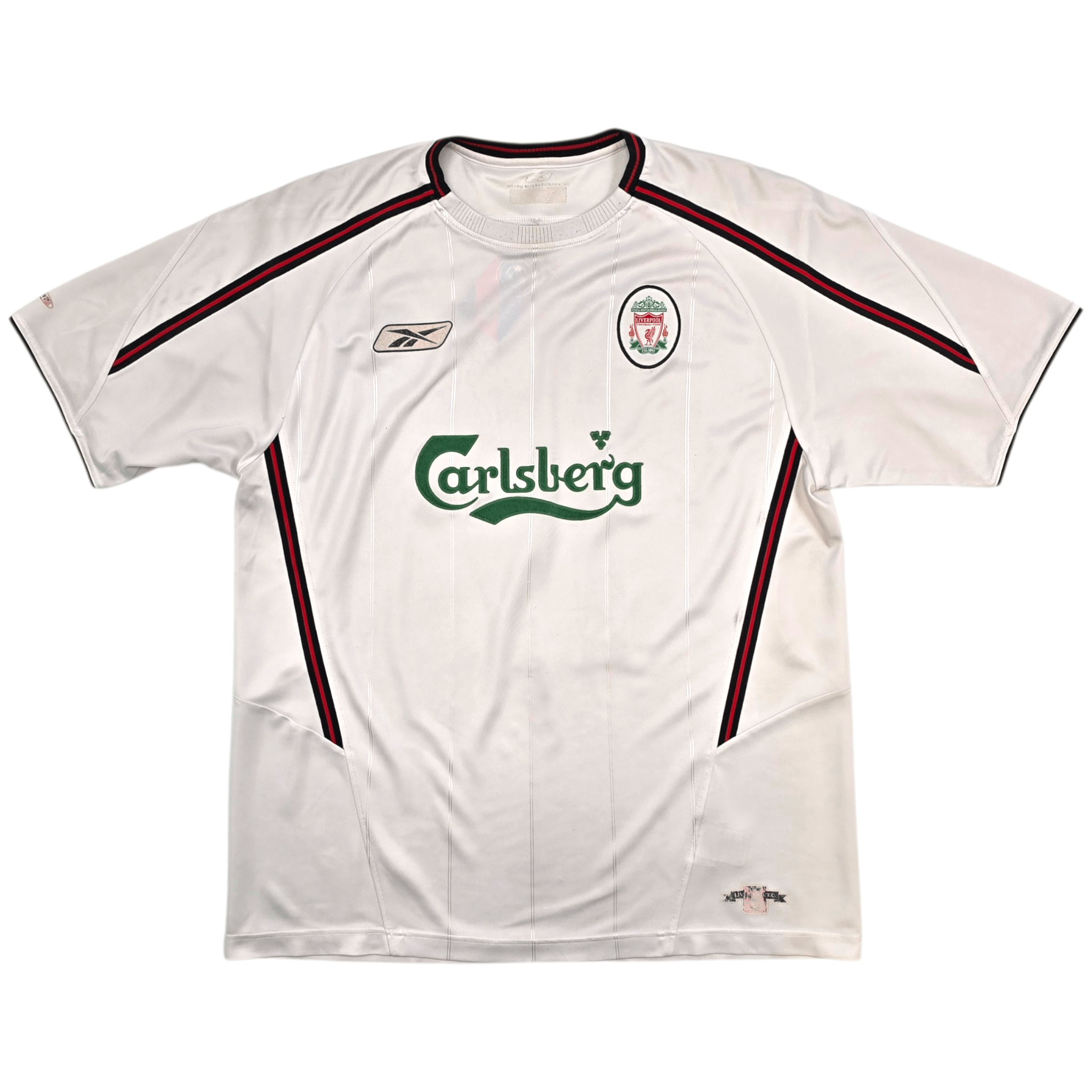 2003-05 Liverpool Away Shirt (L) - Reebok #17 Gerrard - Champions League Era