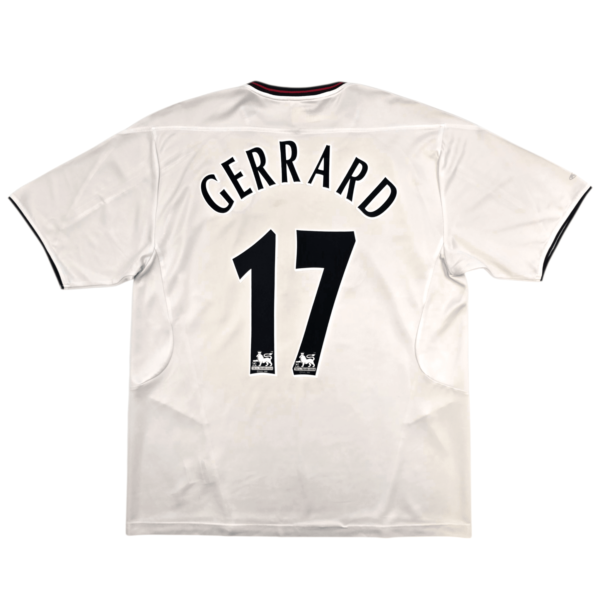 2003-05 Liverpool Away Shirt (L) - Reebok #17 Gerrard - Champions League Era