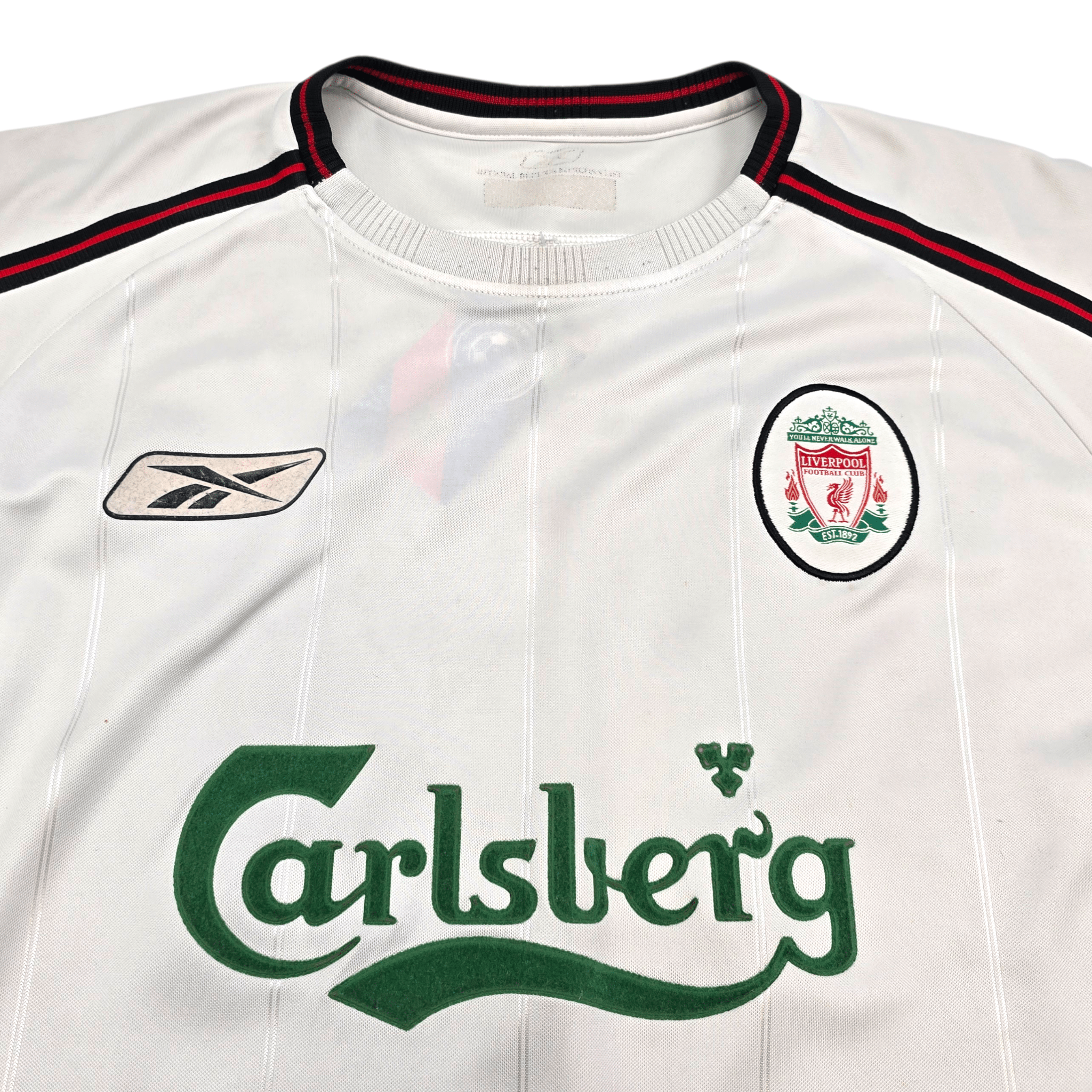 2003-05 Liverpool Away Shirt (L) - Reebok #17 Gerrard - Champions League Era