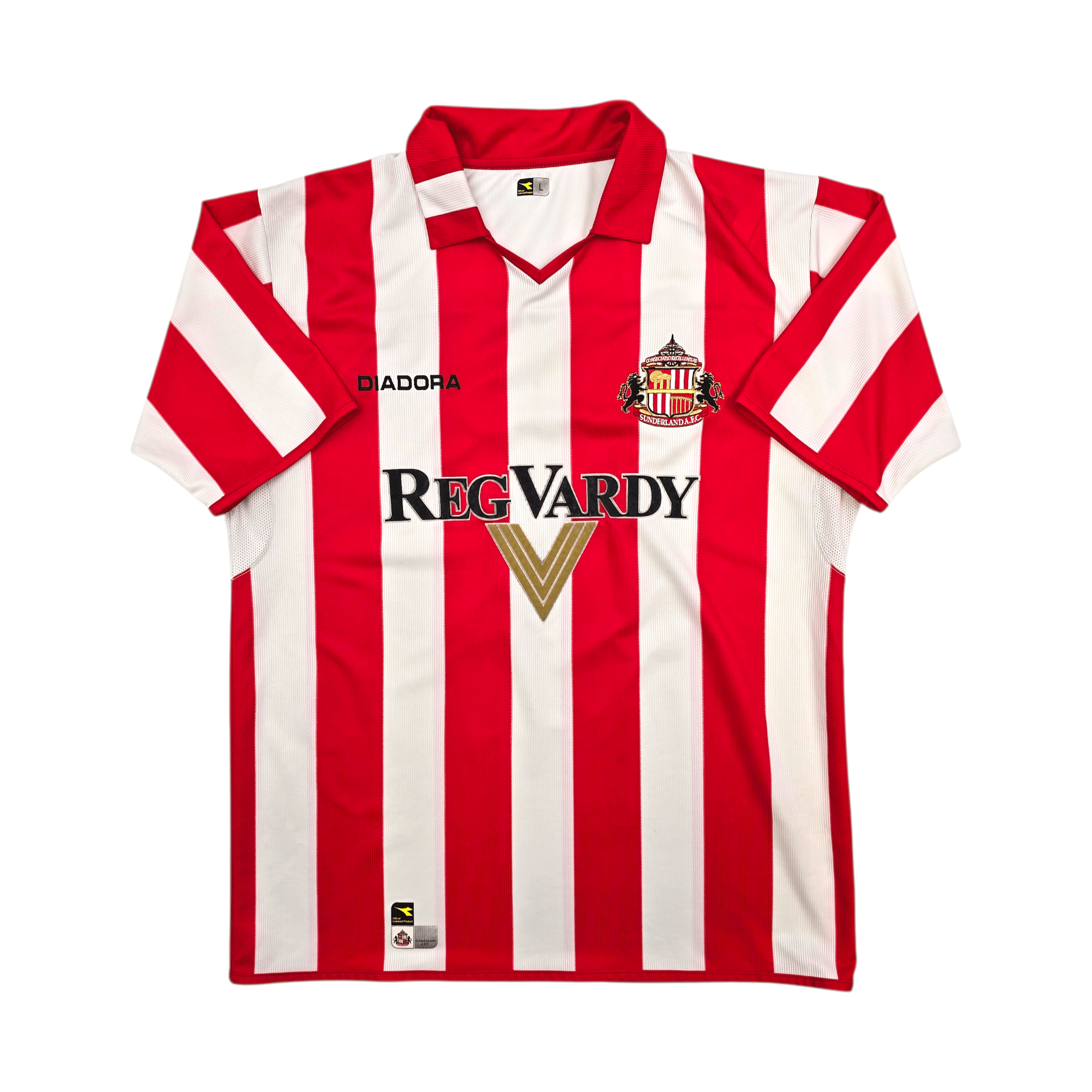 2004/05 Sunderland Home Football Shirt (L) Diadora