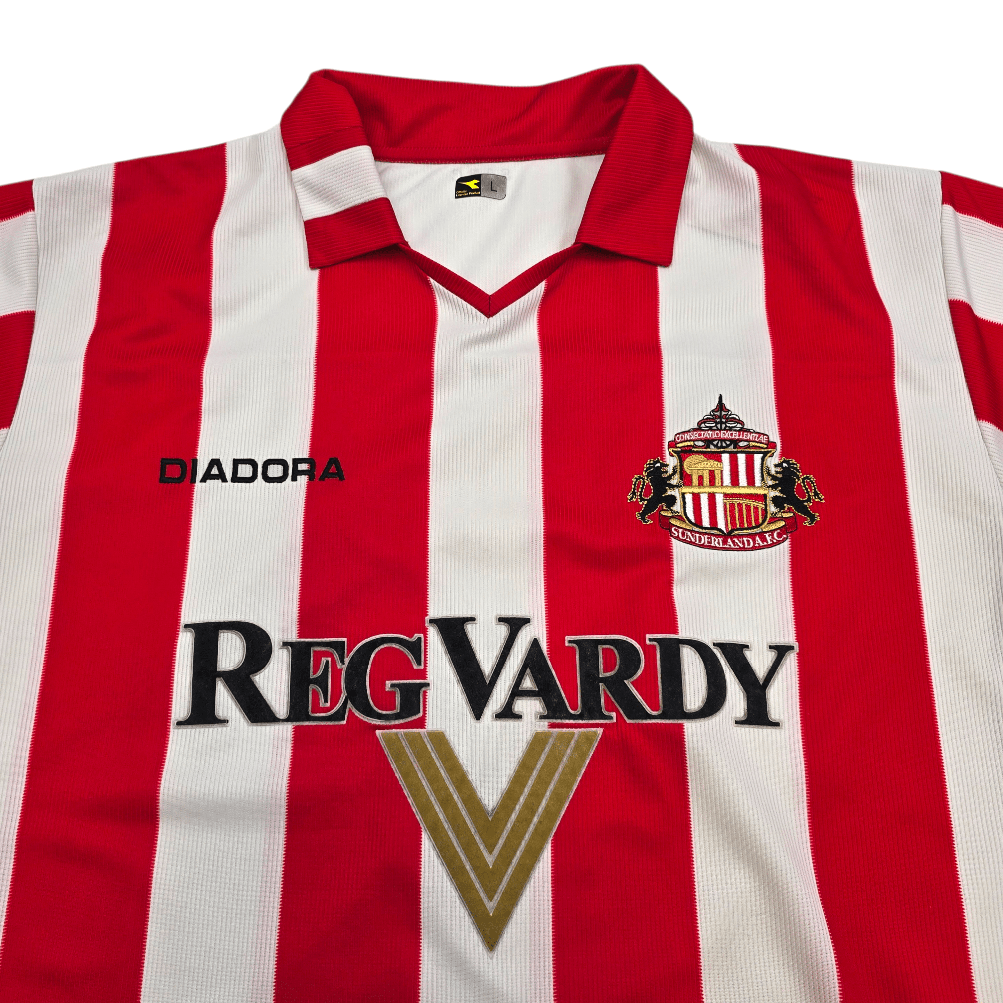 2004/05 Sunderland Home Football Shirt (L) Diadora