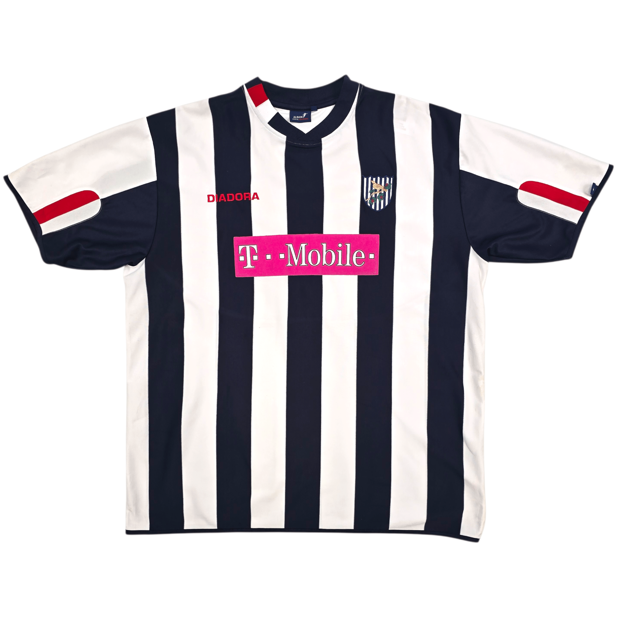 2004/05 West Bromwich Albion Home Shirt (2XL) Diadora #34 Earnshaw