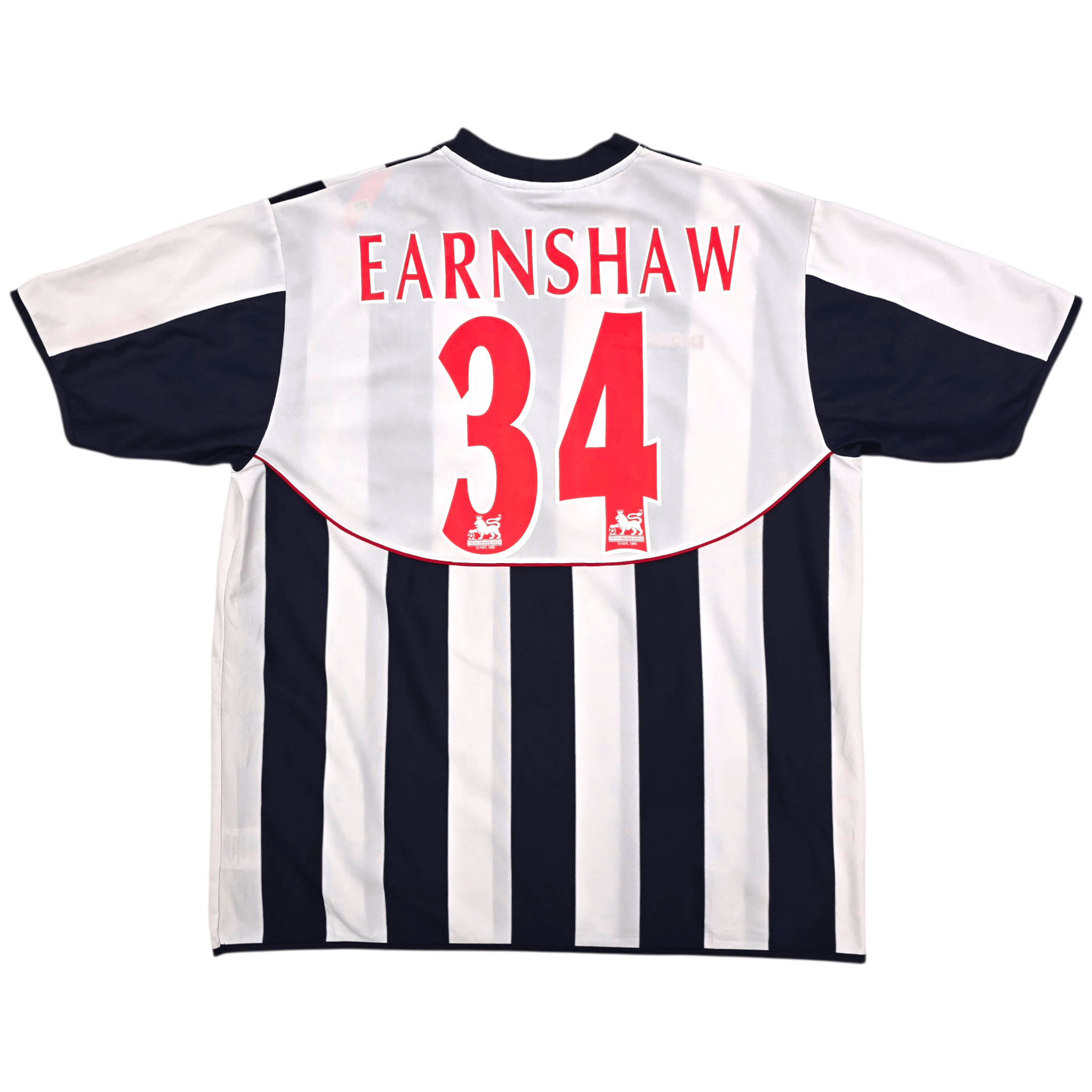 2004/05 West Bromwich Albion Home Shirt (2XL) Diadora #34 Earnshaw