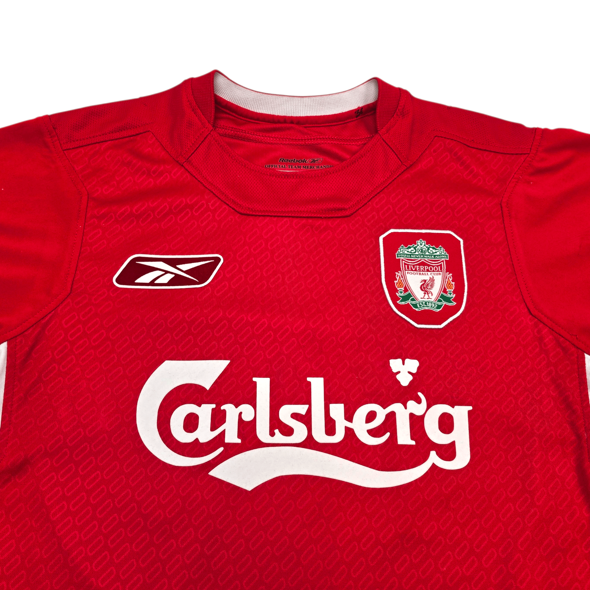 2004/06 Liverpool Home Football Shirt (S) Reebok