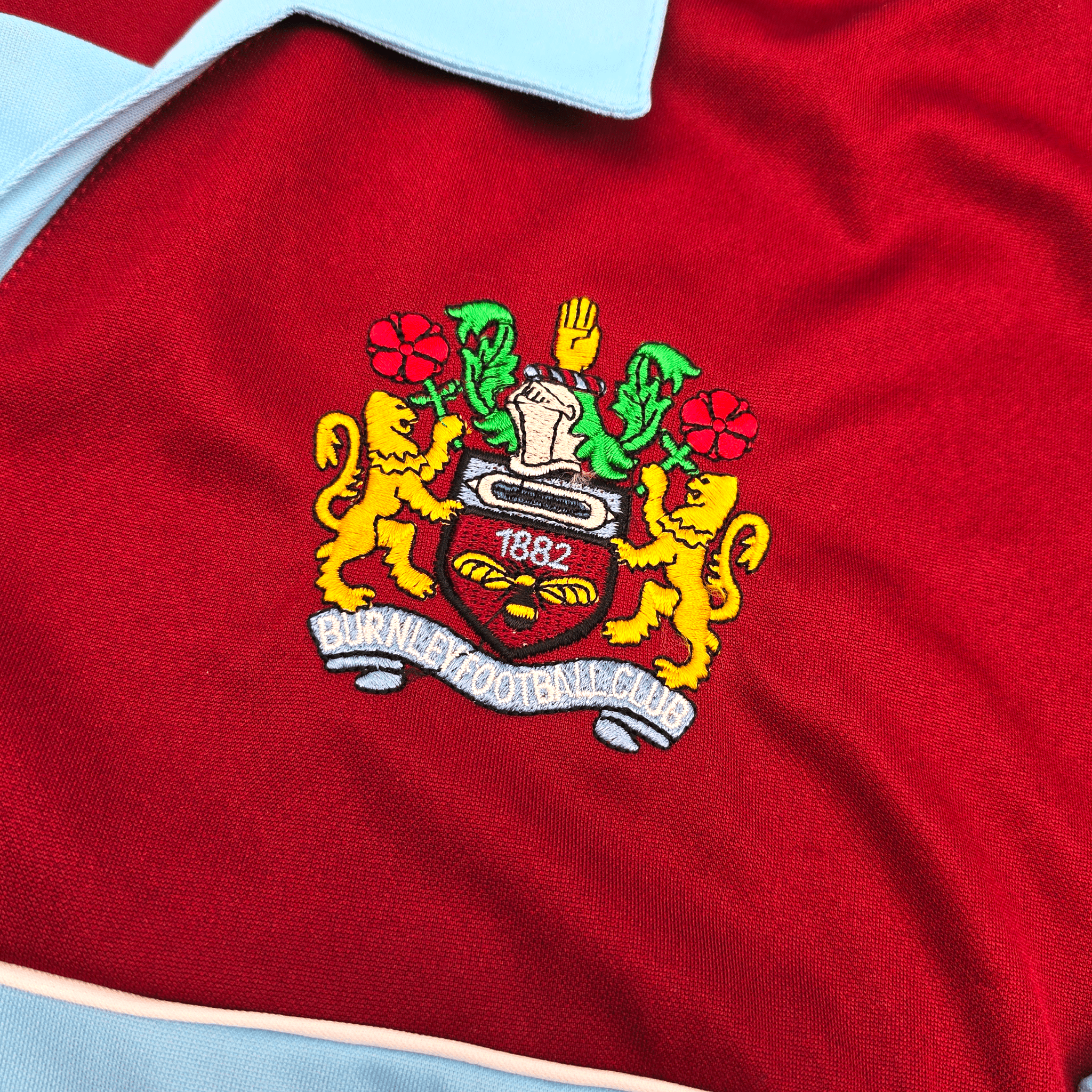 2005/06 Burnley Home Football Shirt (2XL) Errea - Championship Era