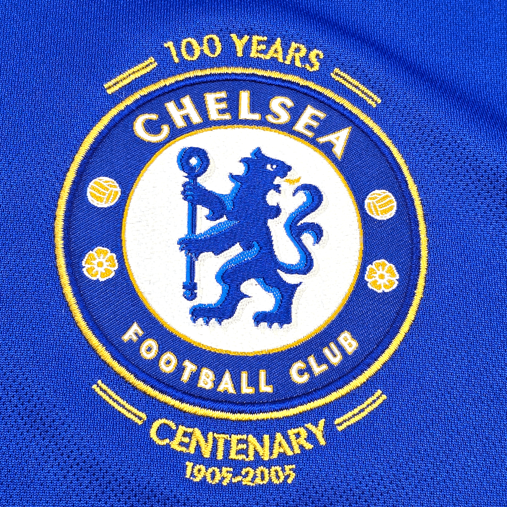 2005/06 Chelsea Home Shirt (L) Umbro #4 Makélélé