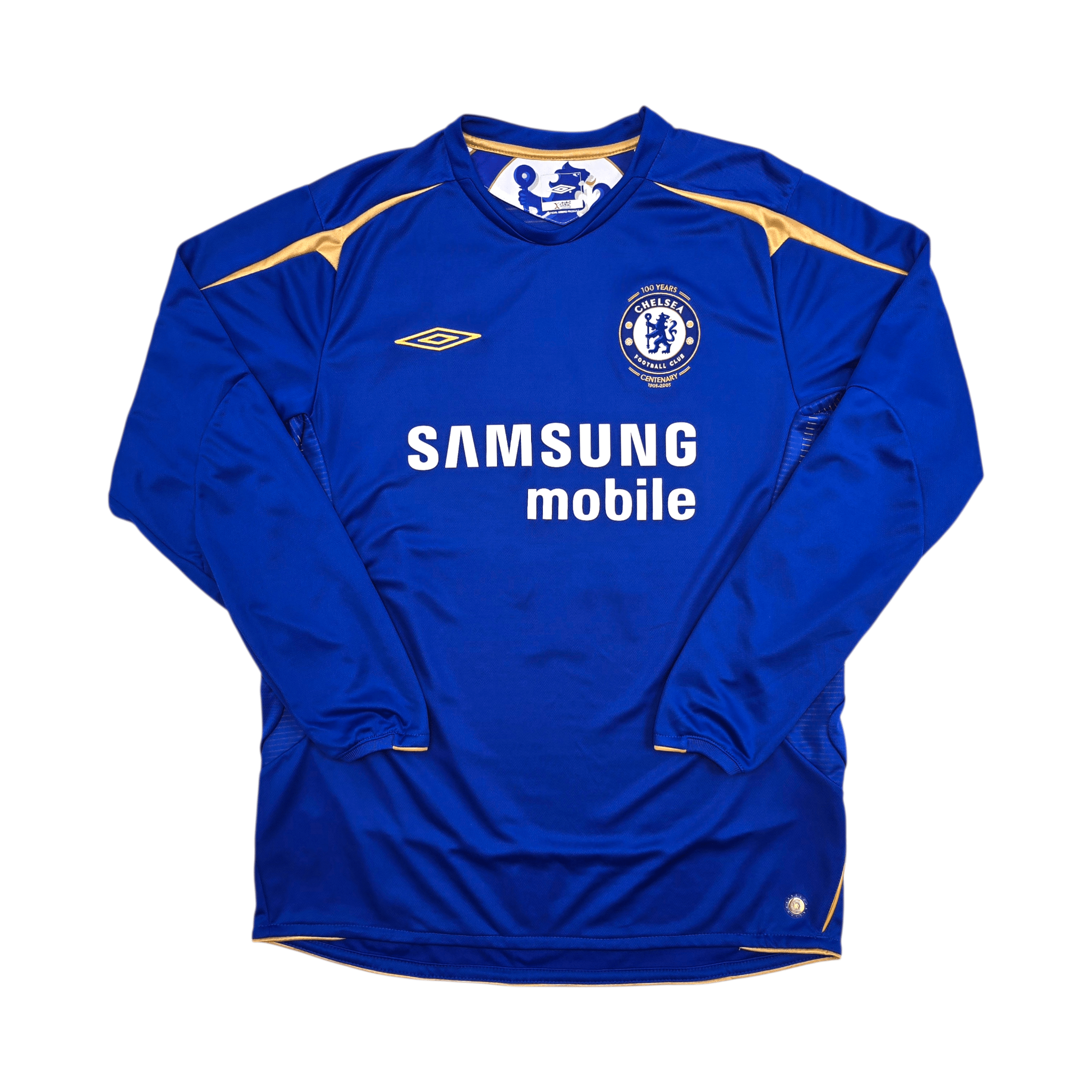 2005/06 Chelsea Home Shirt (L) Umbro #4 Makélélé