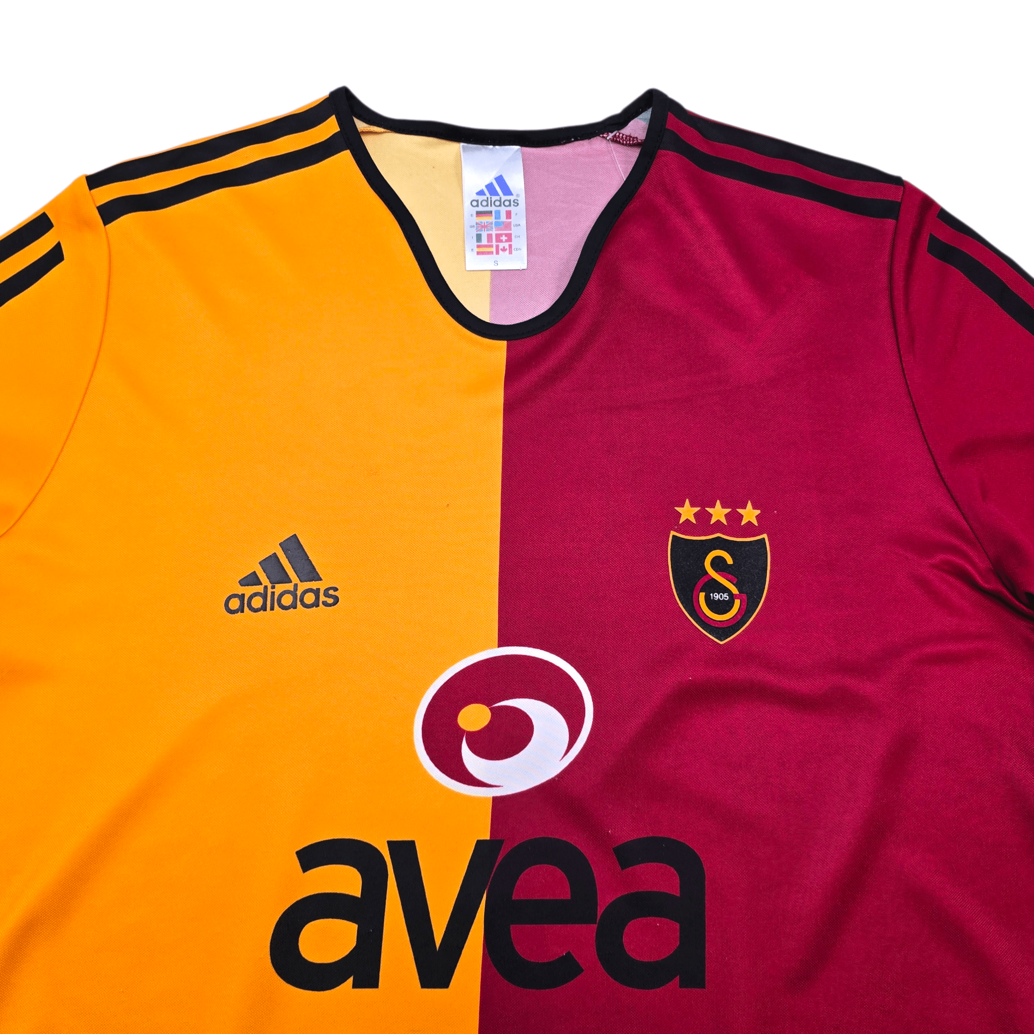 2005/06 Galatasaray Home Football Shirt (S) Adidas