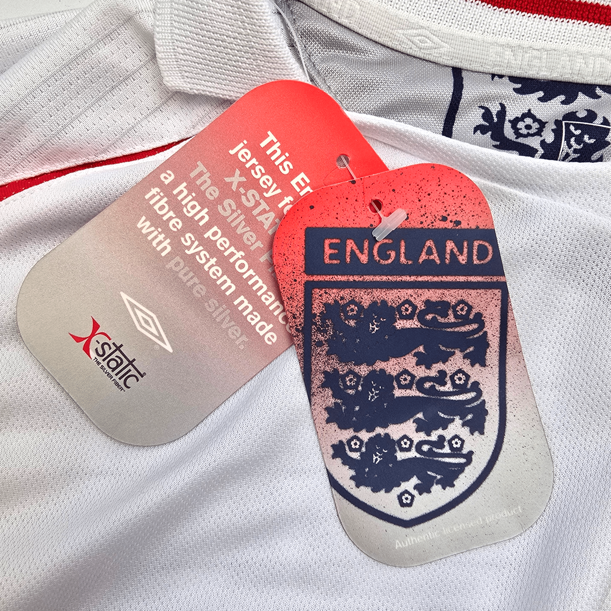 2005-07 England Home Football Shirt (XL) Umbro #5 Rio Ferdinand BNWTs