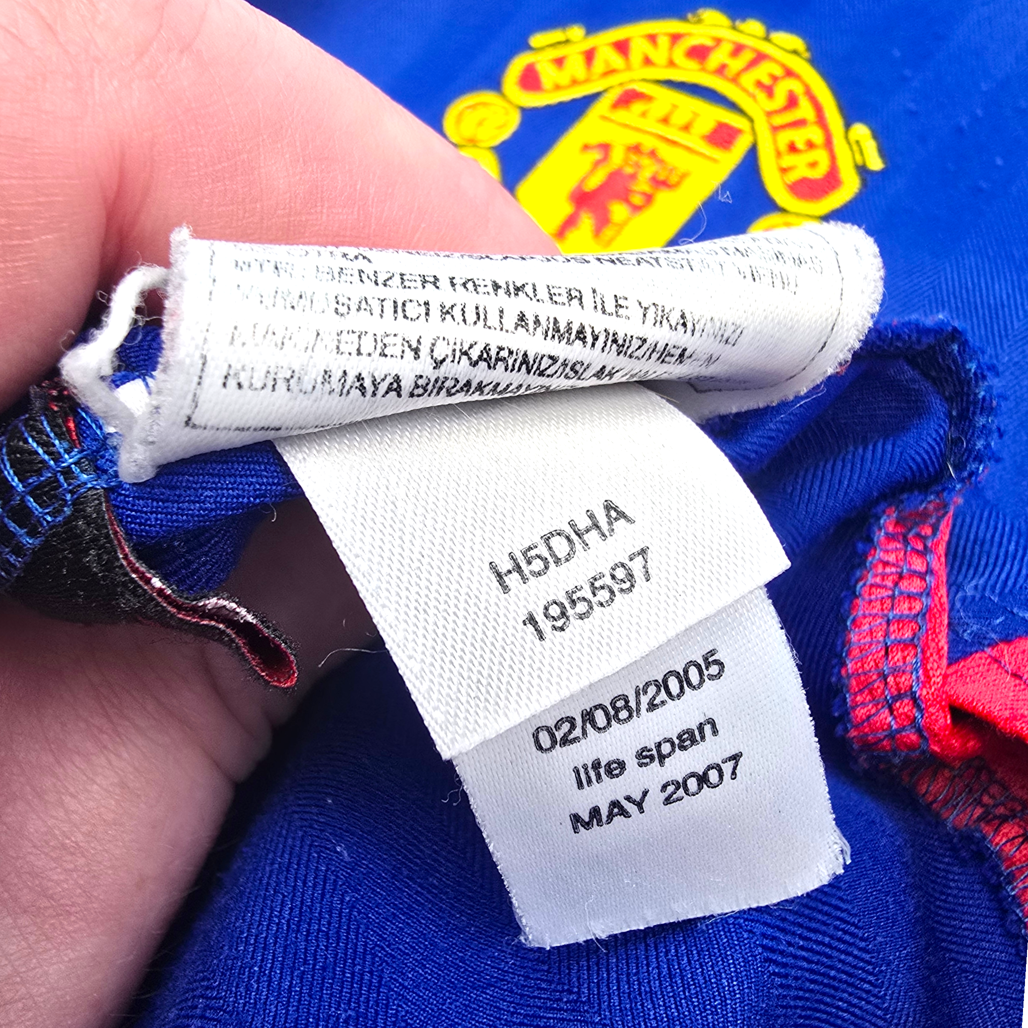 2005/07 Manchester United Third Shirt (L) Nike - Ferguson Era