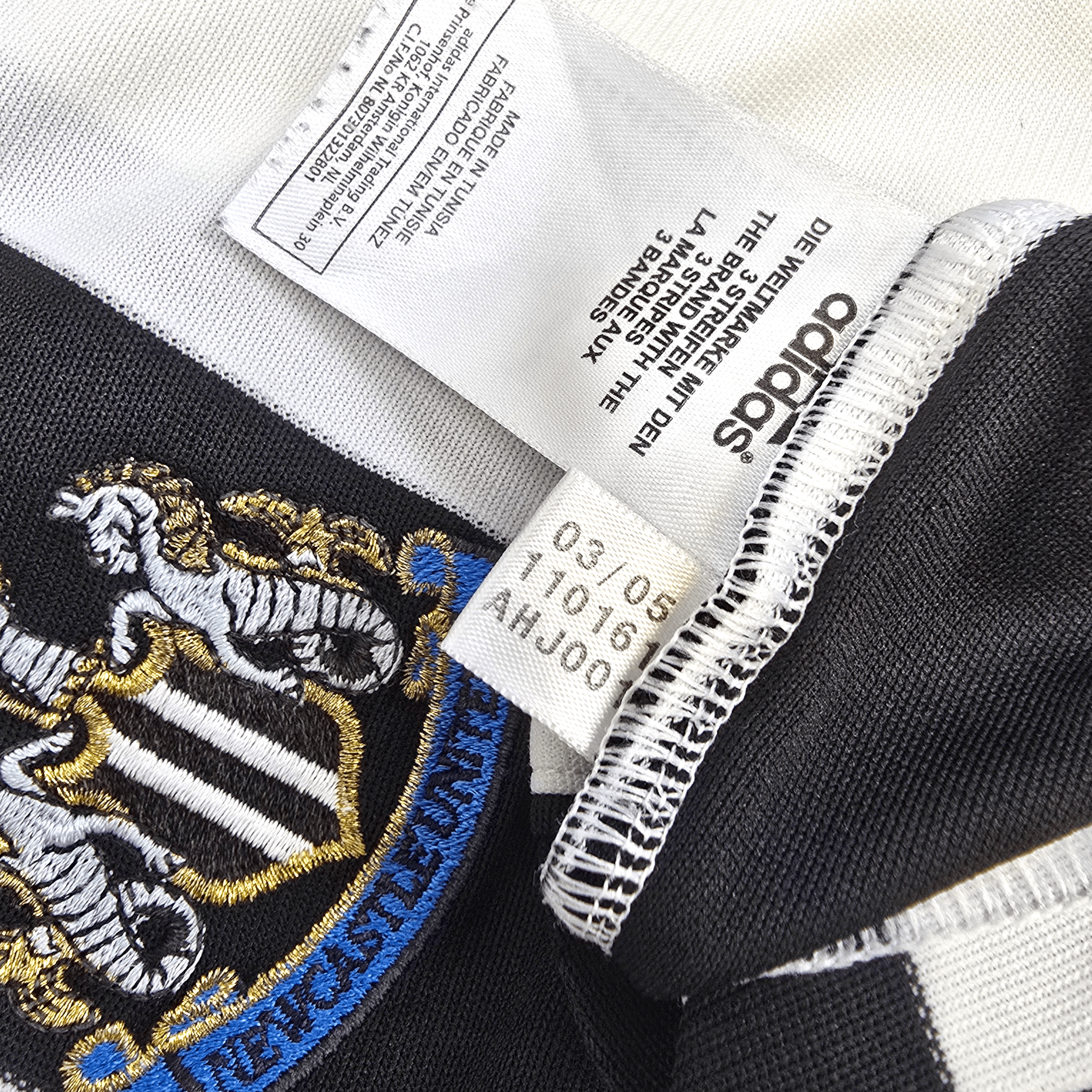 2005/07 Newcastle United Home Shirt (L) - Adidas Original