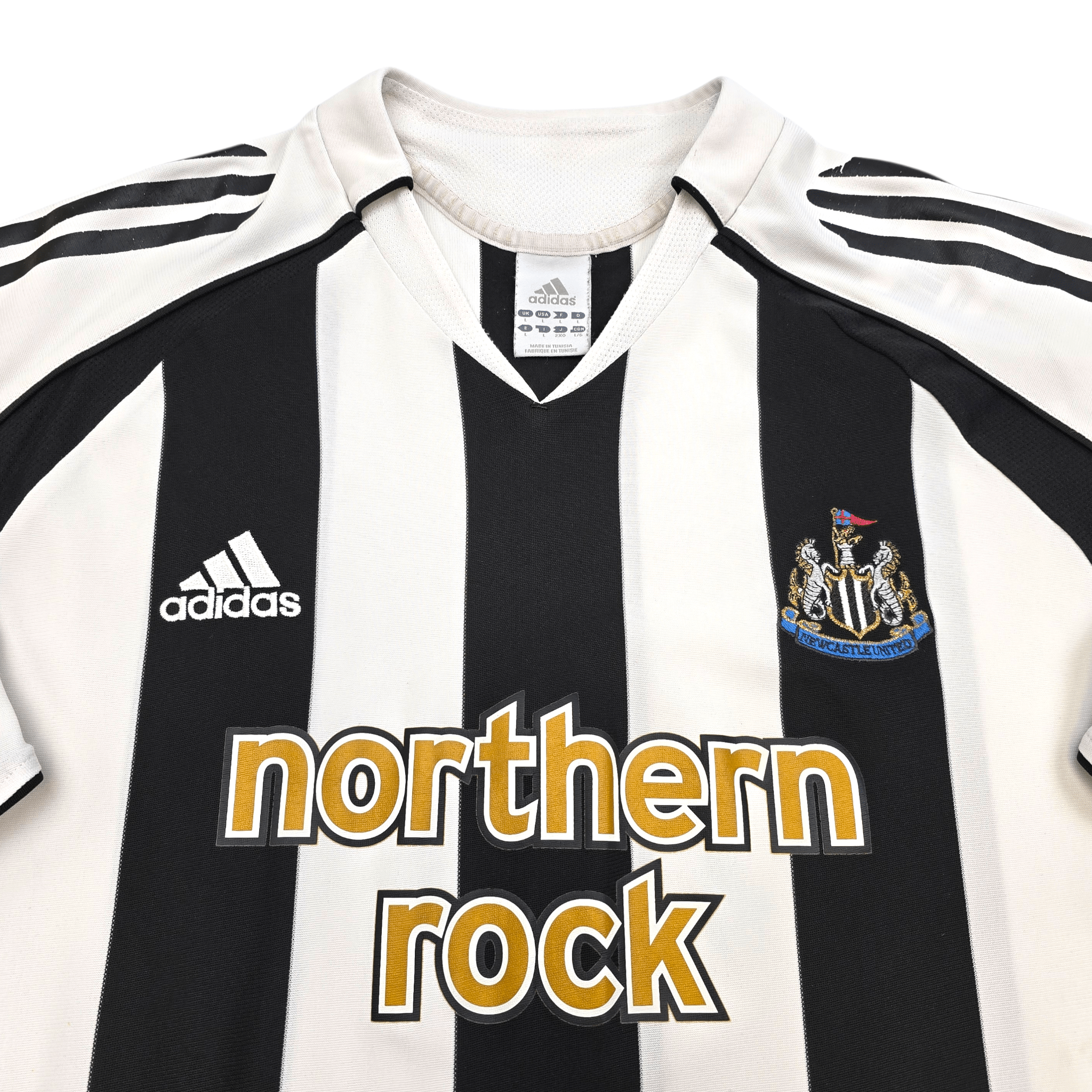2005/07 Newcastle United Home Shirt (L) - Adidas Original