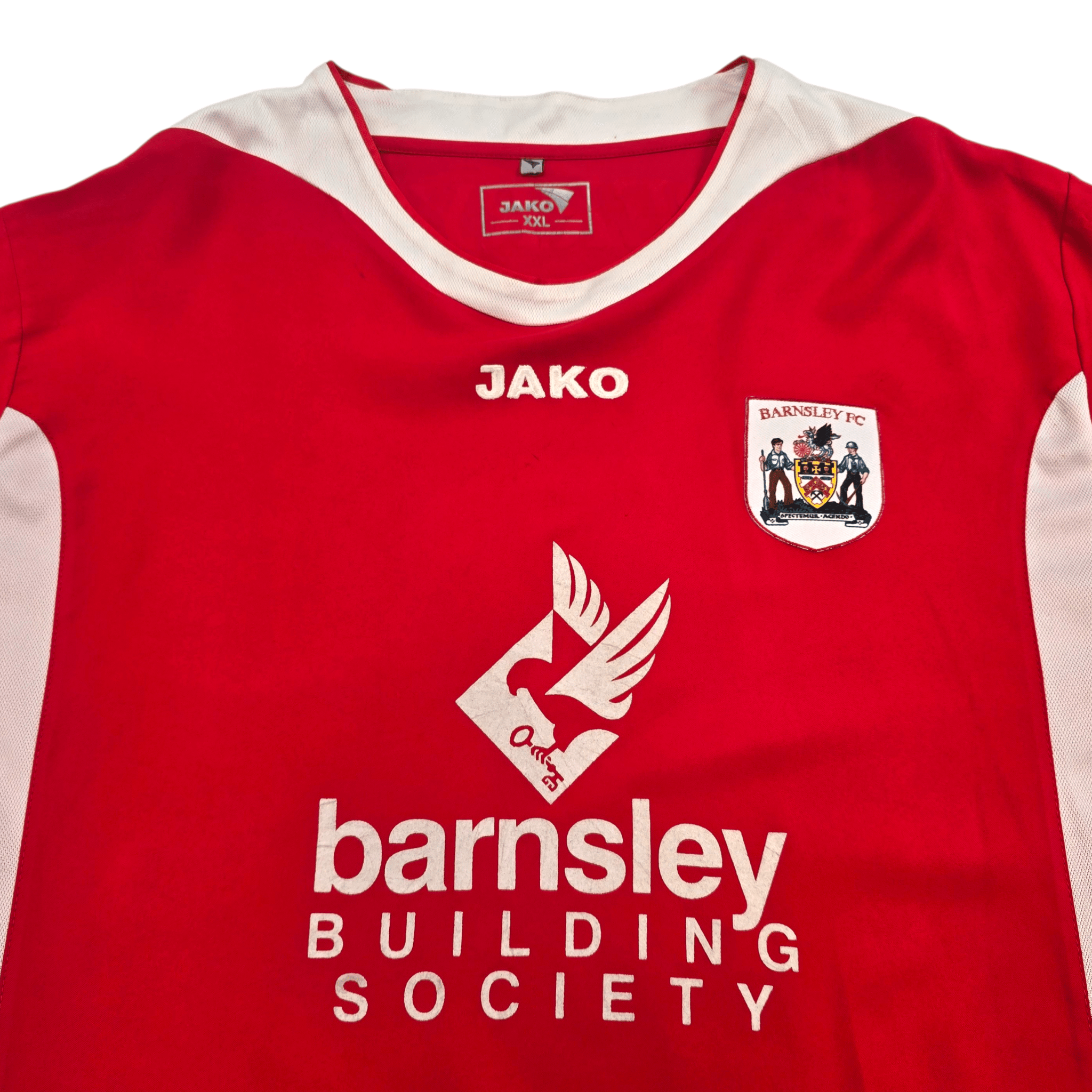 2006/07 Barnsley Home Football Shirt (2XL) Jako - Championship Era