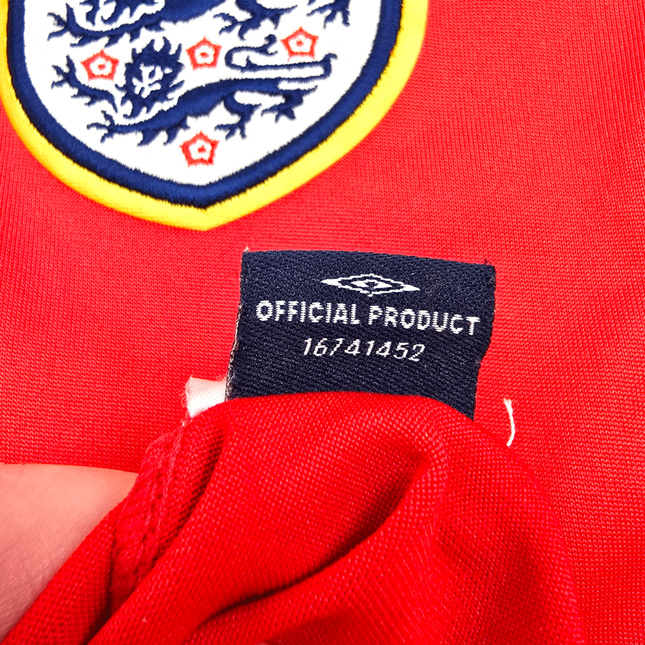 2006/08 England Away Football Shirt (S) Umbro #8 Lampard