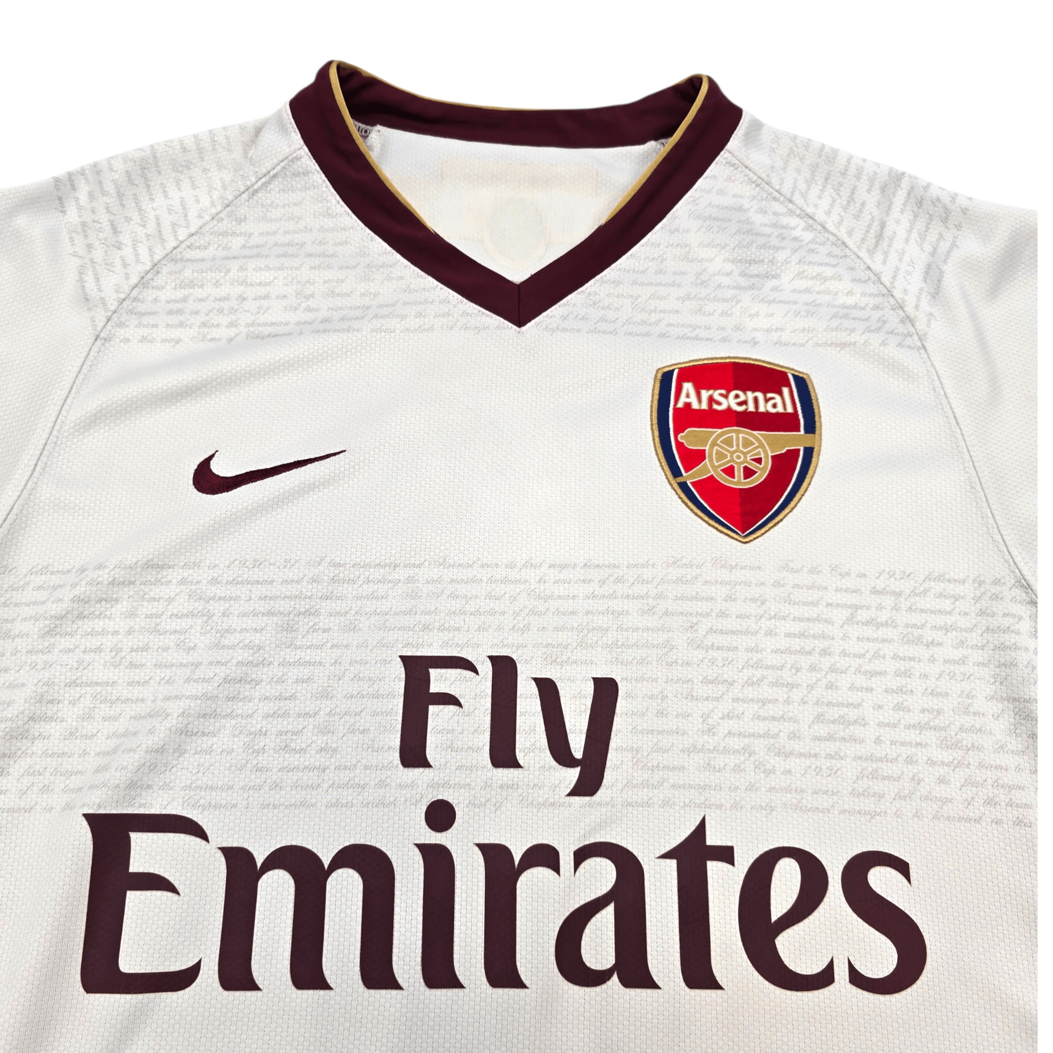 2007/08 Arsenal Away Shirt (S) Nike #11 van Persie