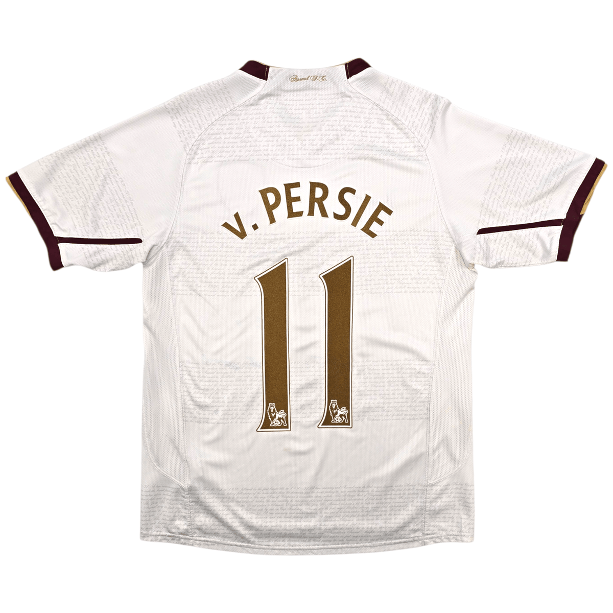 2007/08 Arsenal Away Shirt (S) Nike #11 van Persie | Retro MJK