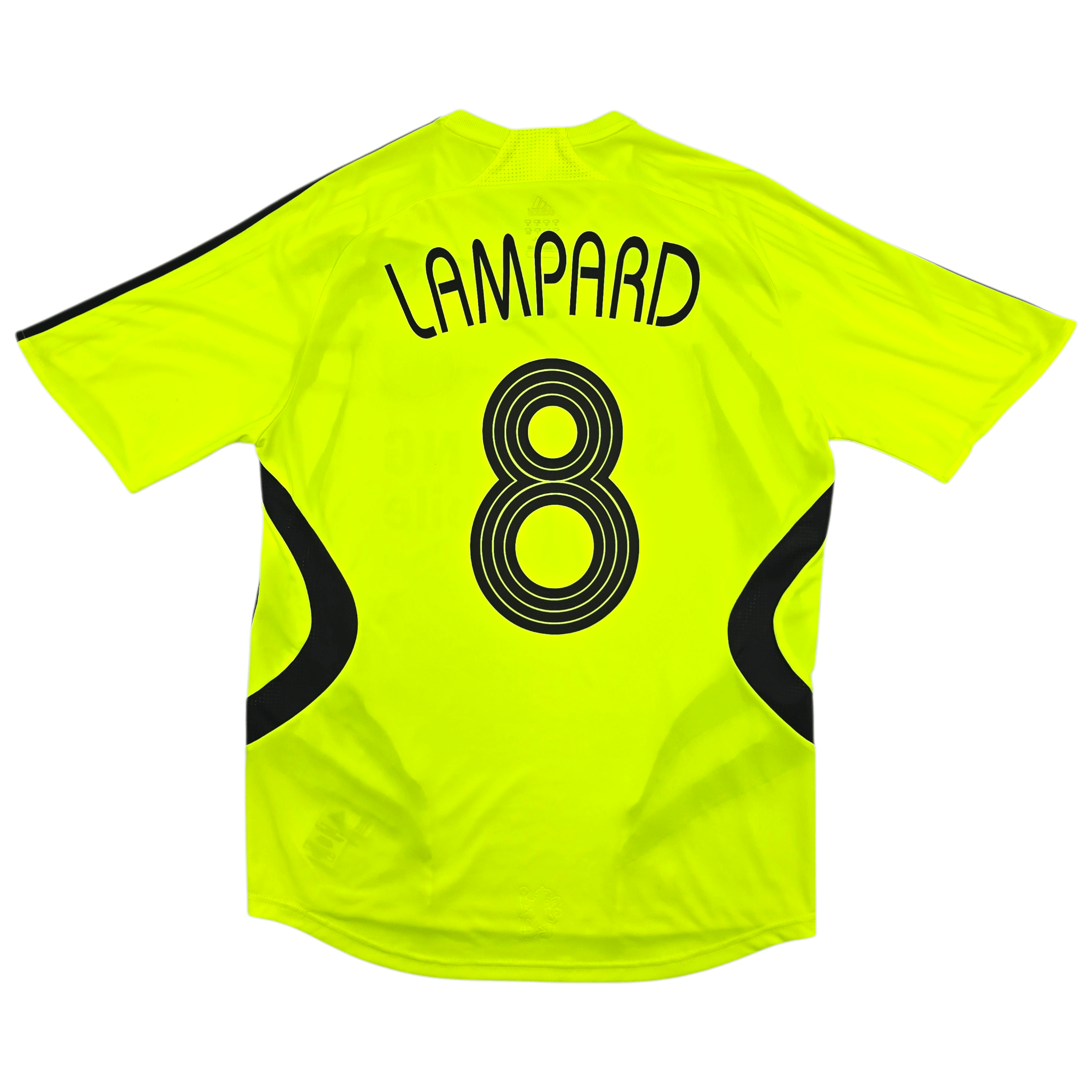 2007/08 Chelsea Away Football Shirt (M) Adidas #8 Lampard