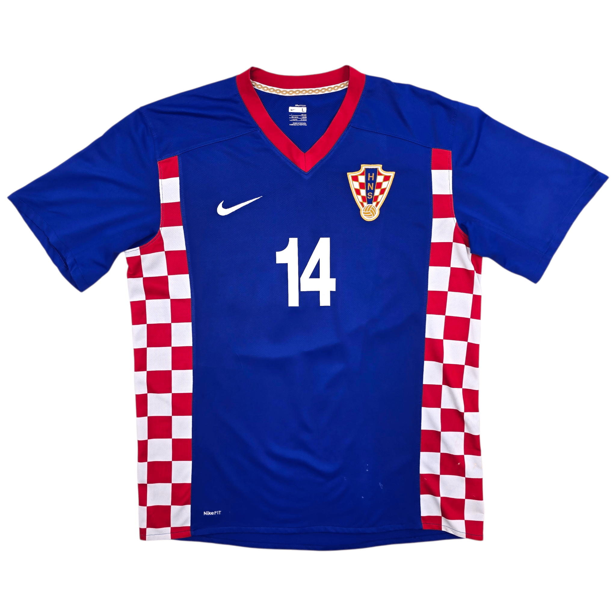 2007/09 Croatia Away Football Shirt (L) Nike #14 Modrić
