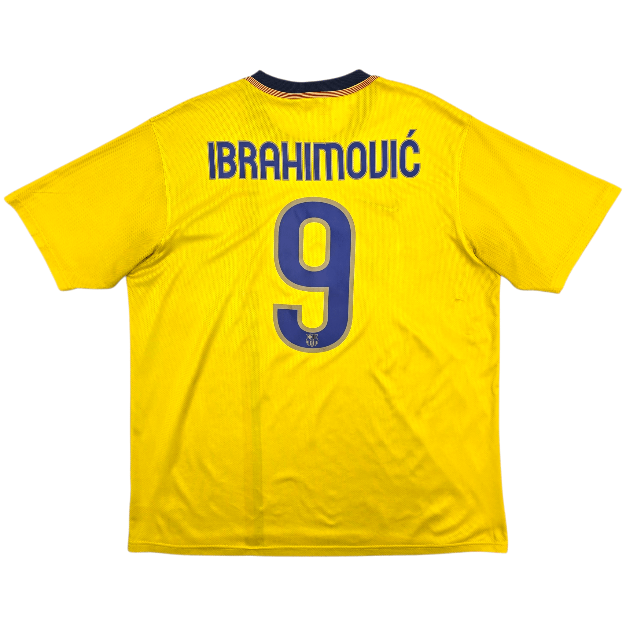 2008/09 Barcelona Away Shirt (XL) Nike #9 Ibrahimovic - Treble Season