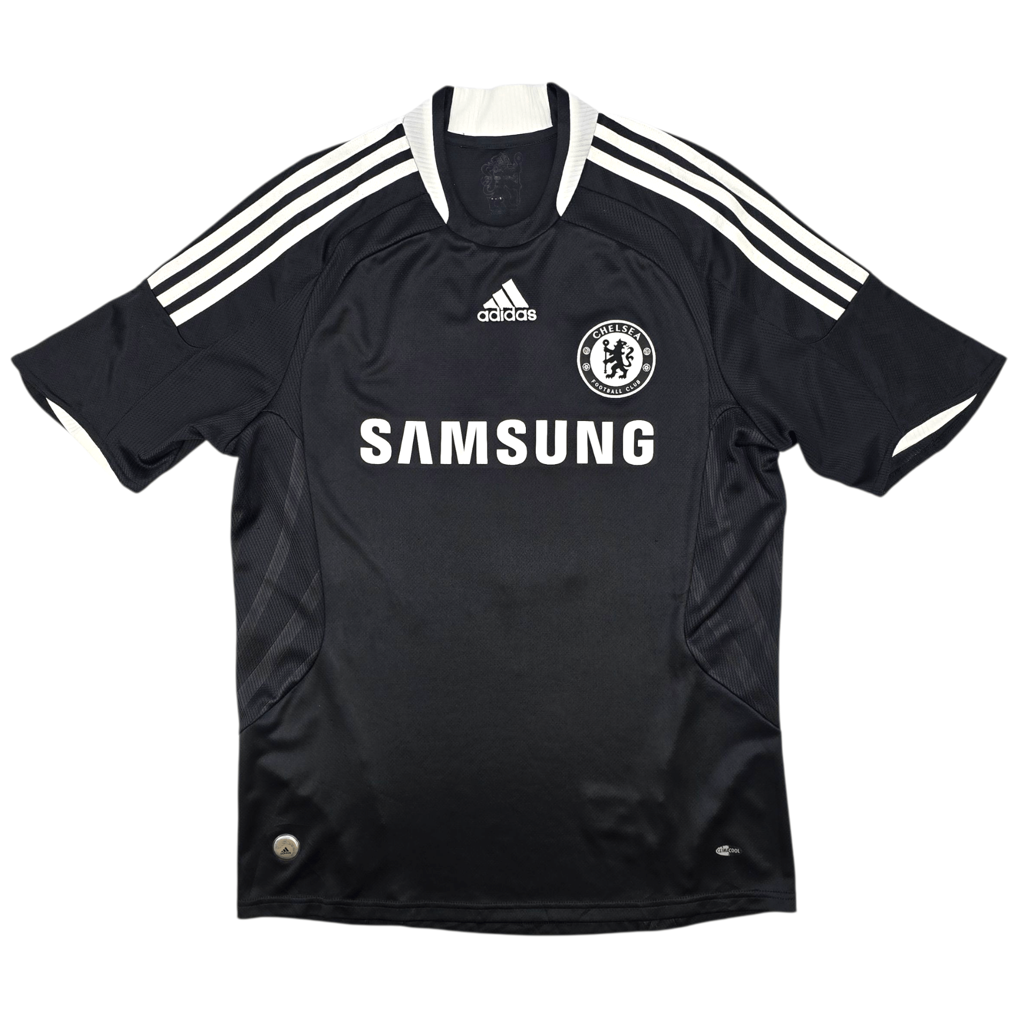 2008/09 Chelsea Away Football Shirt (M) Adidas #5 Essien