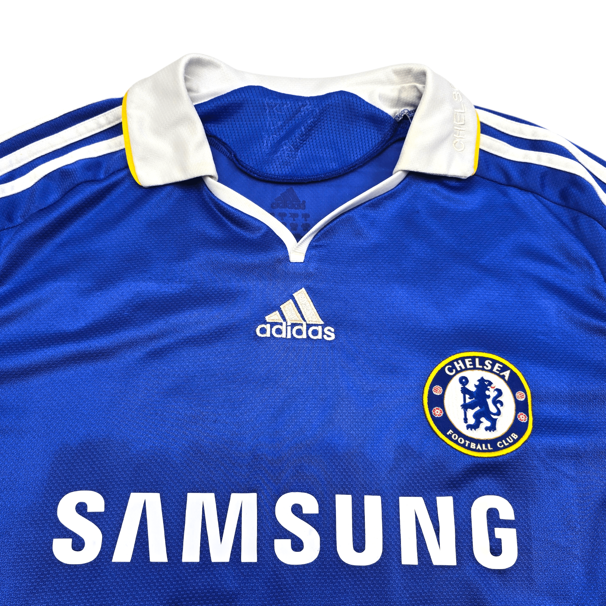 2008/09 Chelsea Home Shirt (L) Adidas - Ballack #13 Premier League Winners