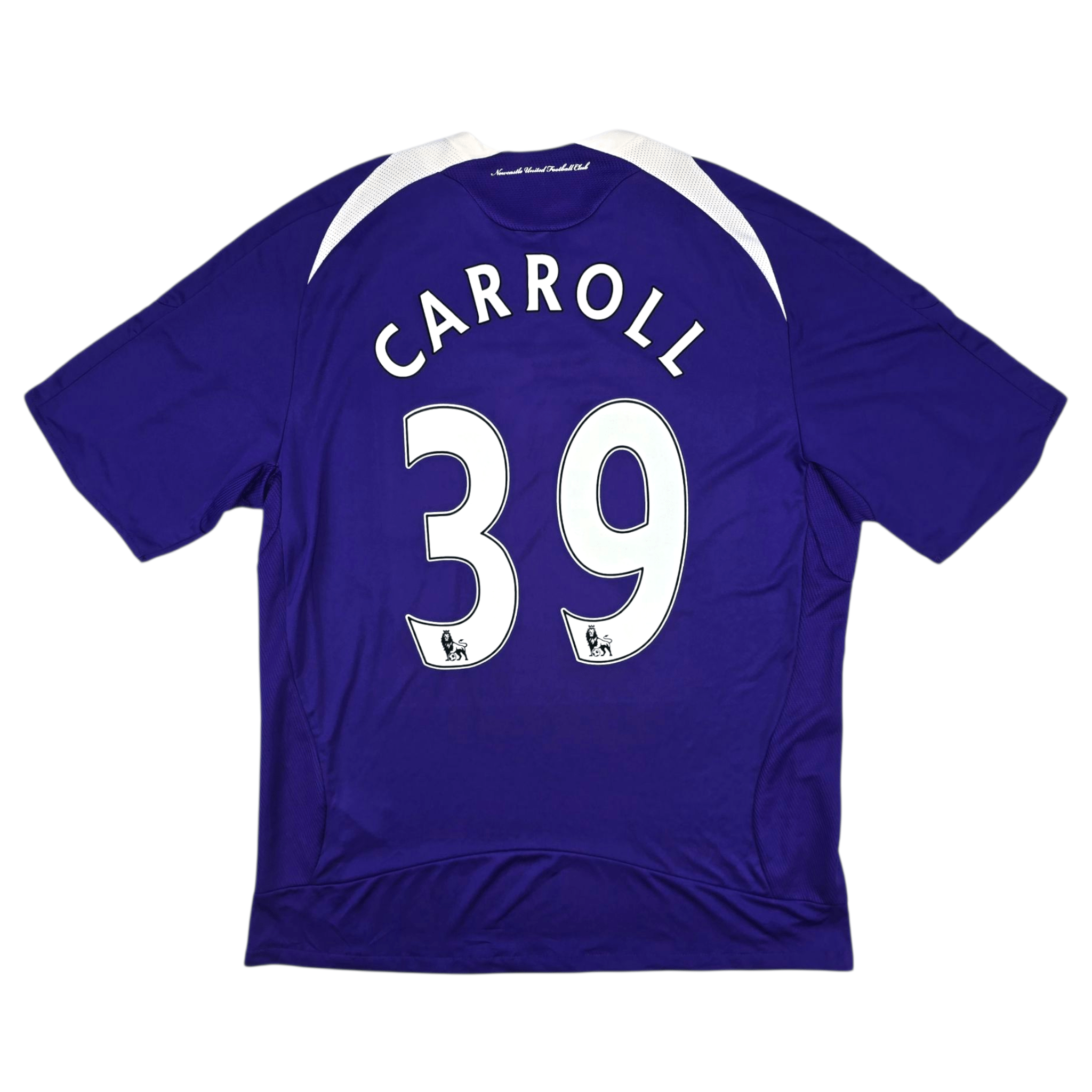 2008/09 Newcastle United Away Football Shirt (XL) Adidas #39 Carroll