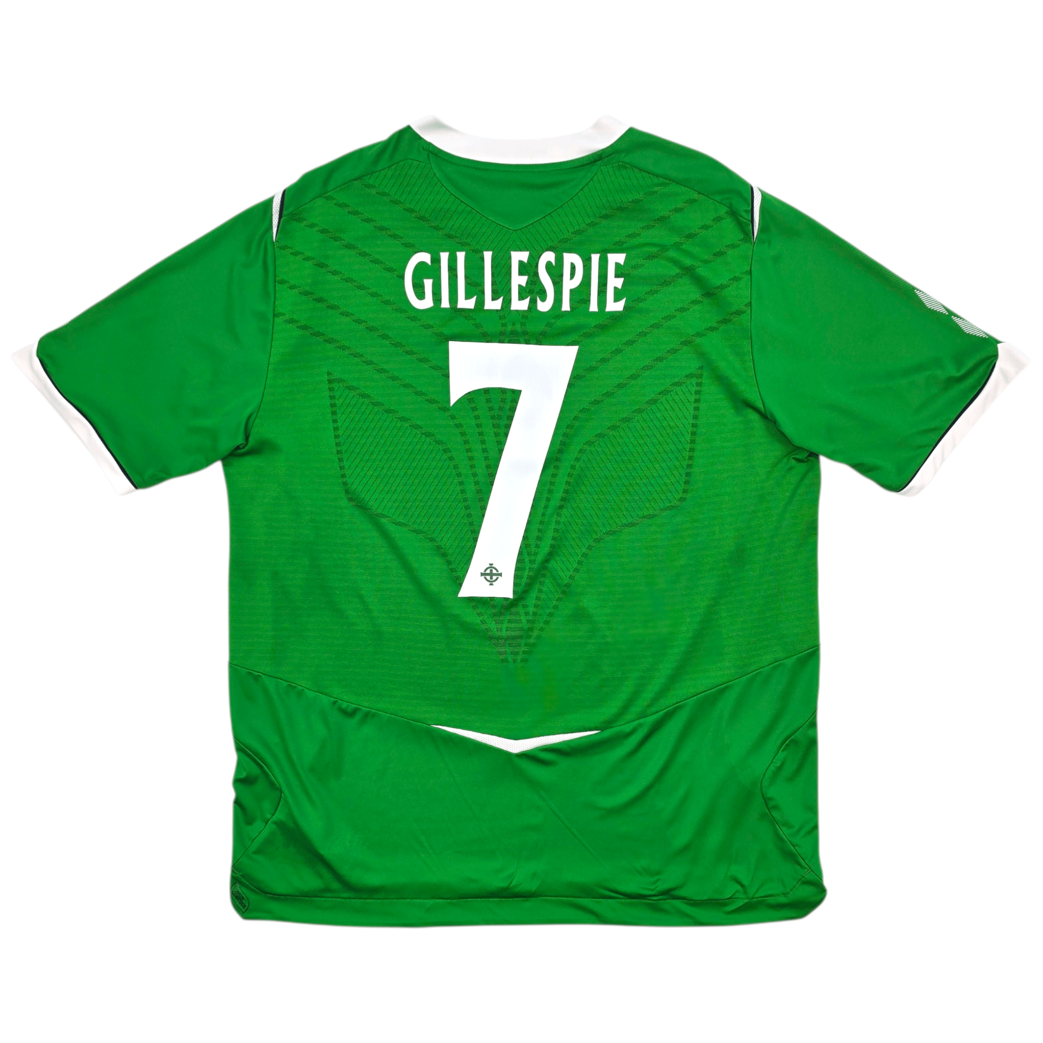2008-10 Northern Ireland Home Shirt (XL) Umbro #7 Gillespie