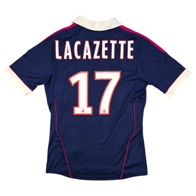 2011/12 Olympique Lyonnais Away Football Shirt Adidas Lacazette