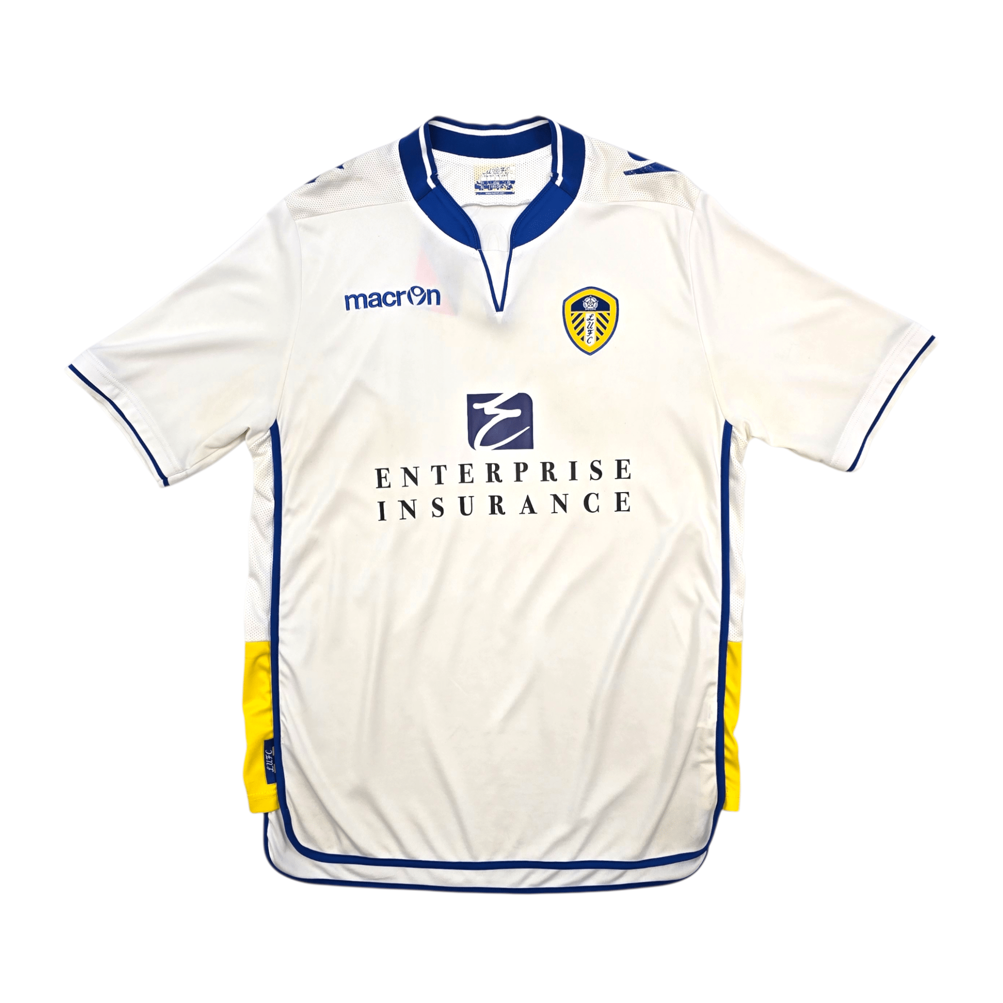 2012/13 Leeds United Home Football Shirt (XL) Macron #21 Diouf
