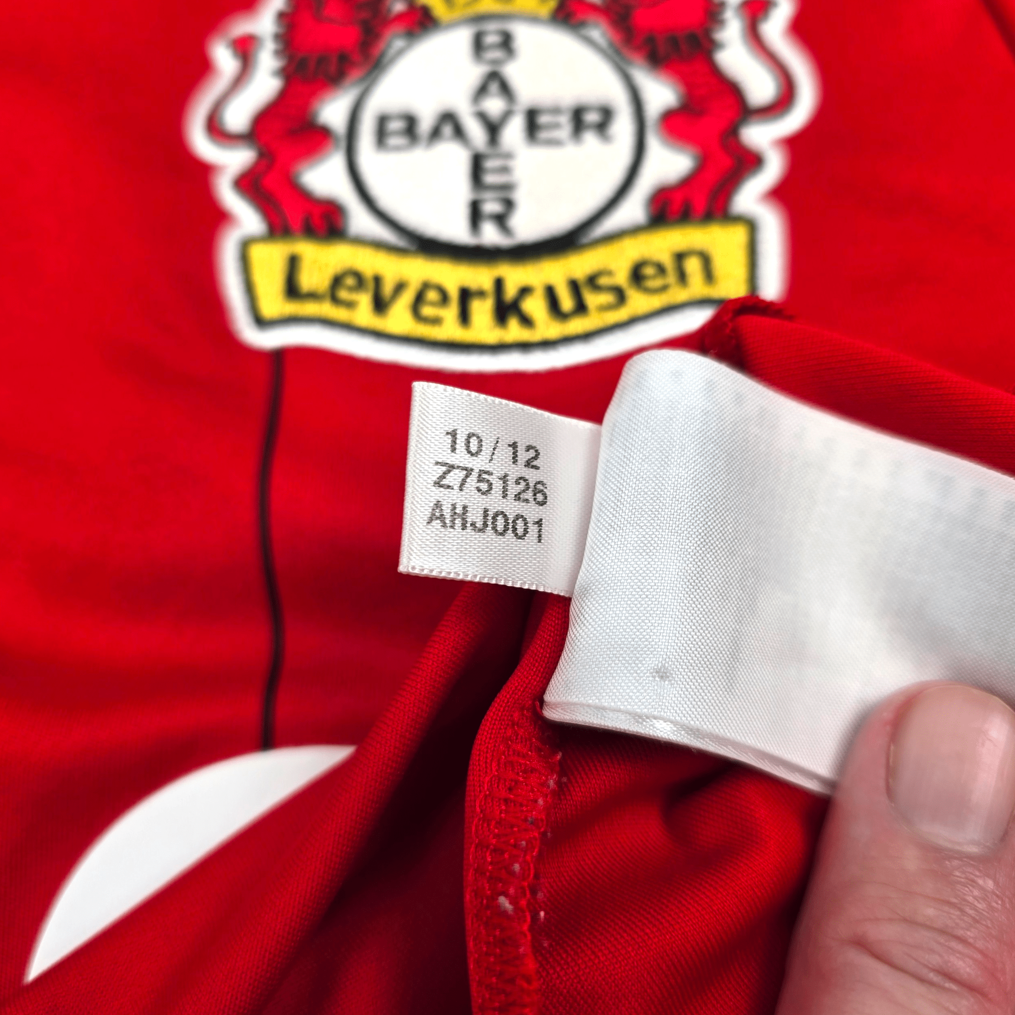 2013/14 Bayer Leverkusen Away Shirt (L) Adidas #7 Son Heung-Min