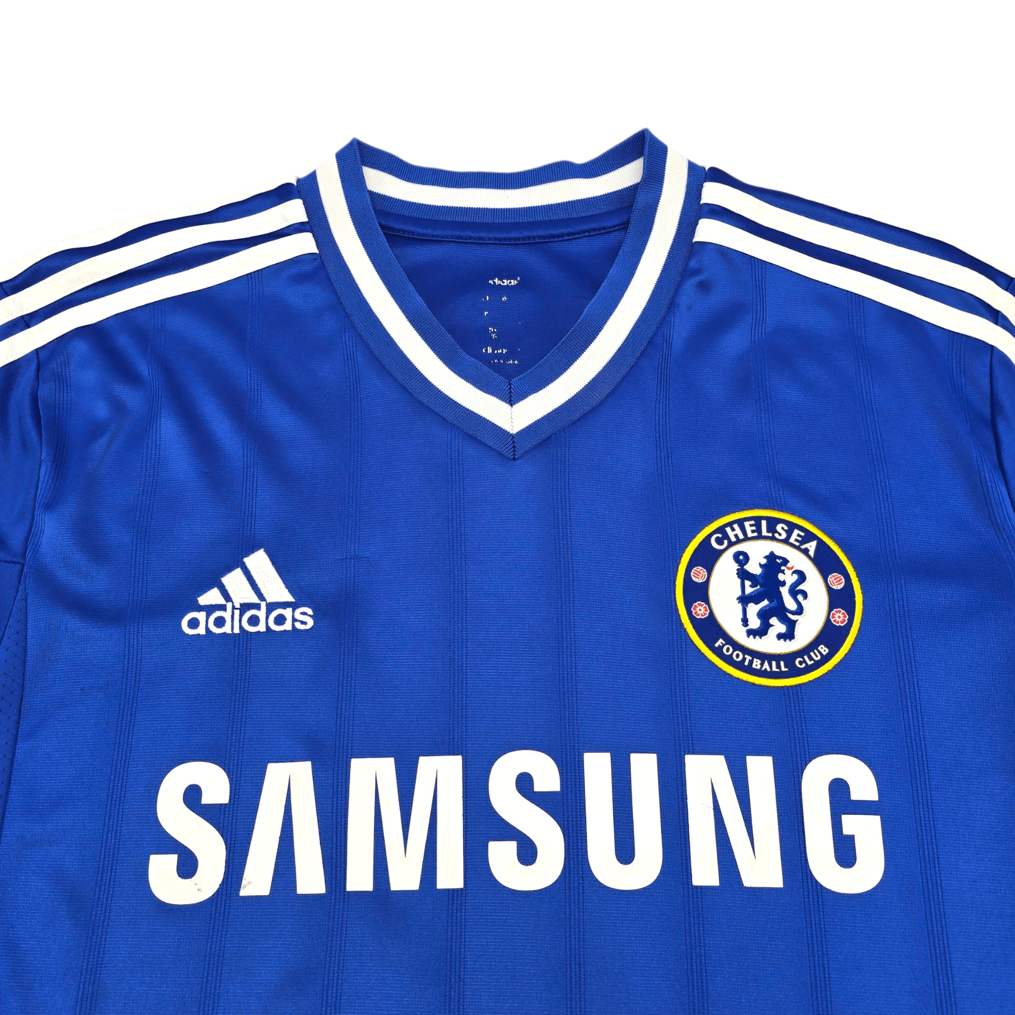 2013/14 Chelsea Home Football Shirt (L) Adidas #8 Lampard