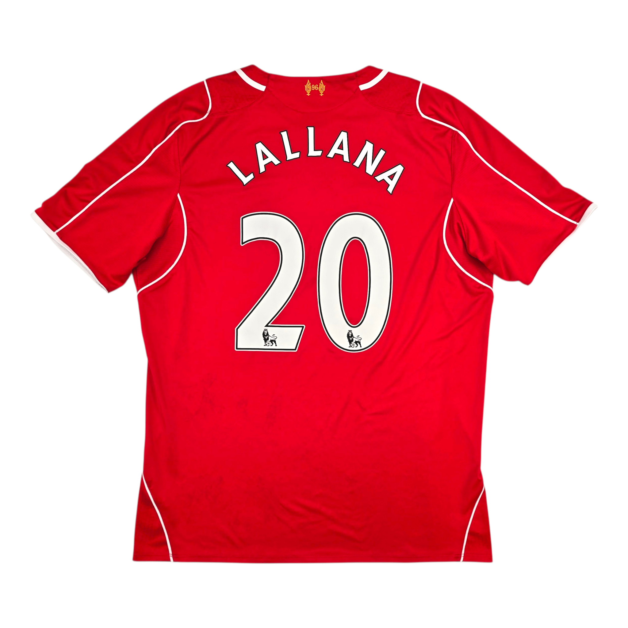 2014/15 Liverpool Home Shirt (XL) New Balance #20 Lallana